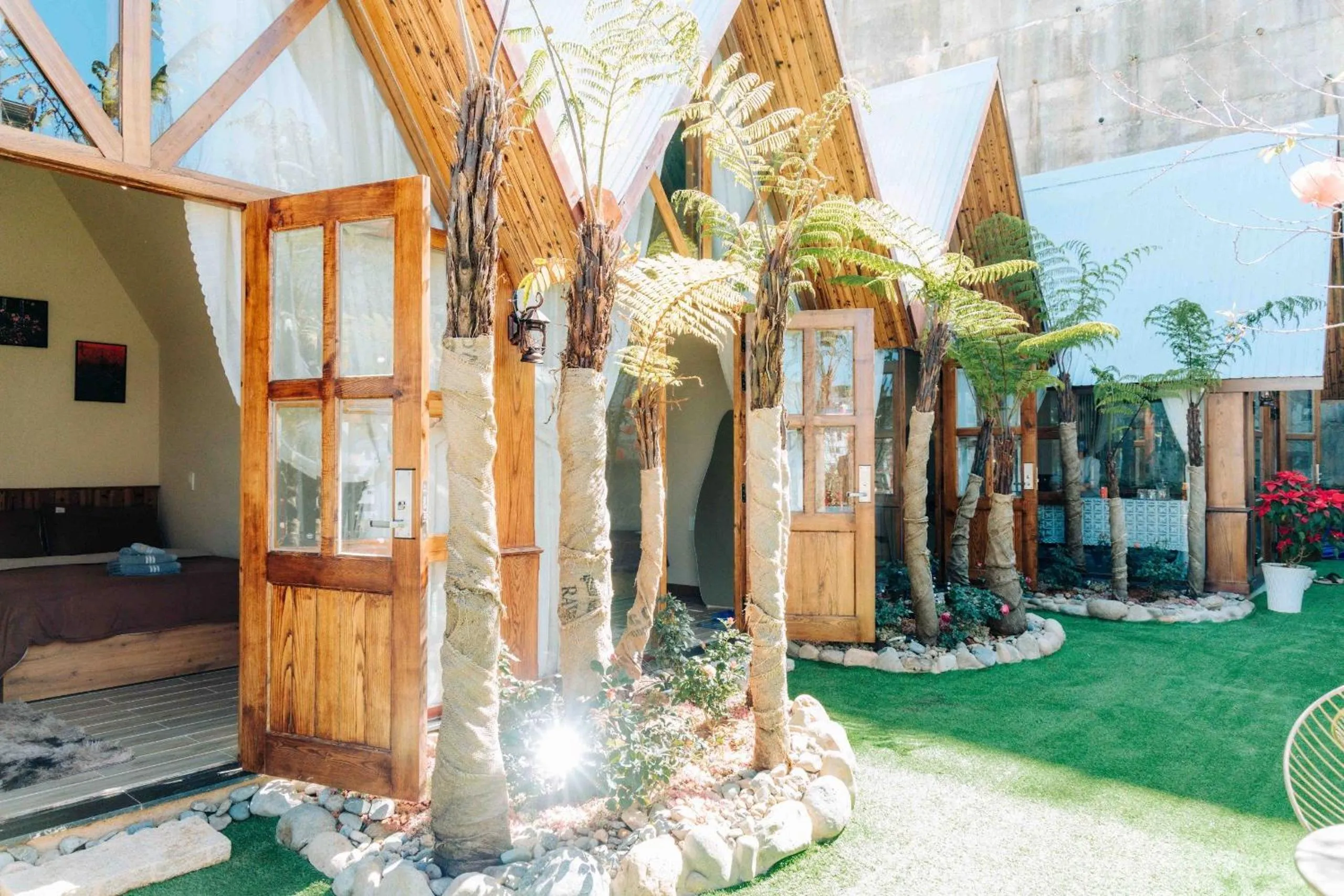 Balcony/Terrace in Nhà Sói Homestay Da Lat