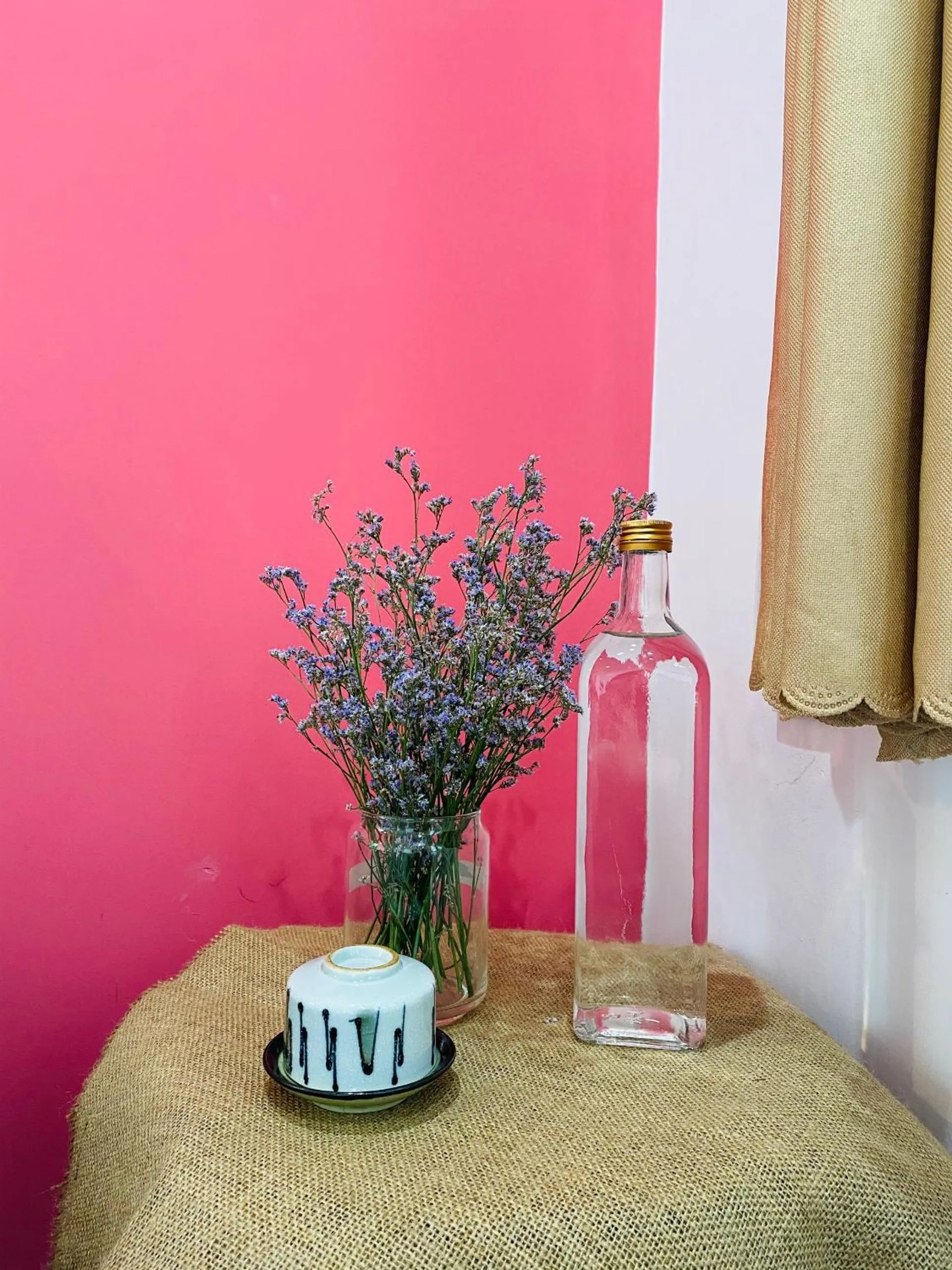 Decorative detail in Nhà Sói Homestay Da Lat