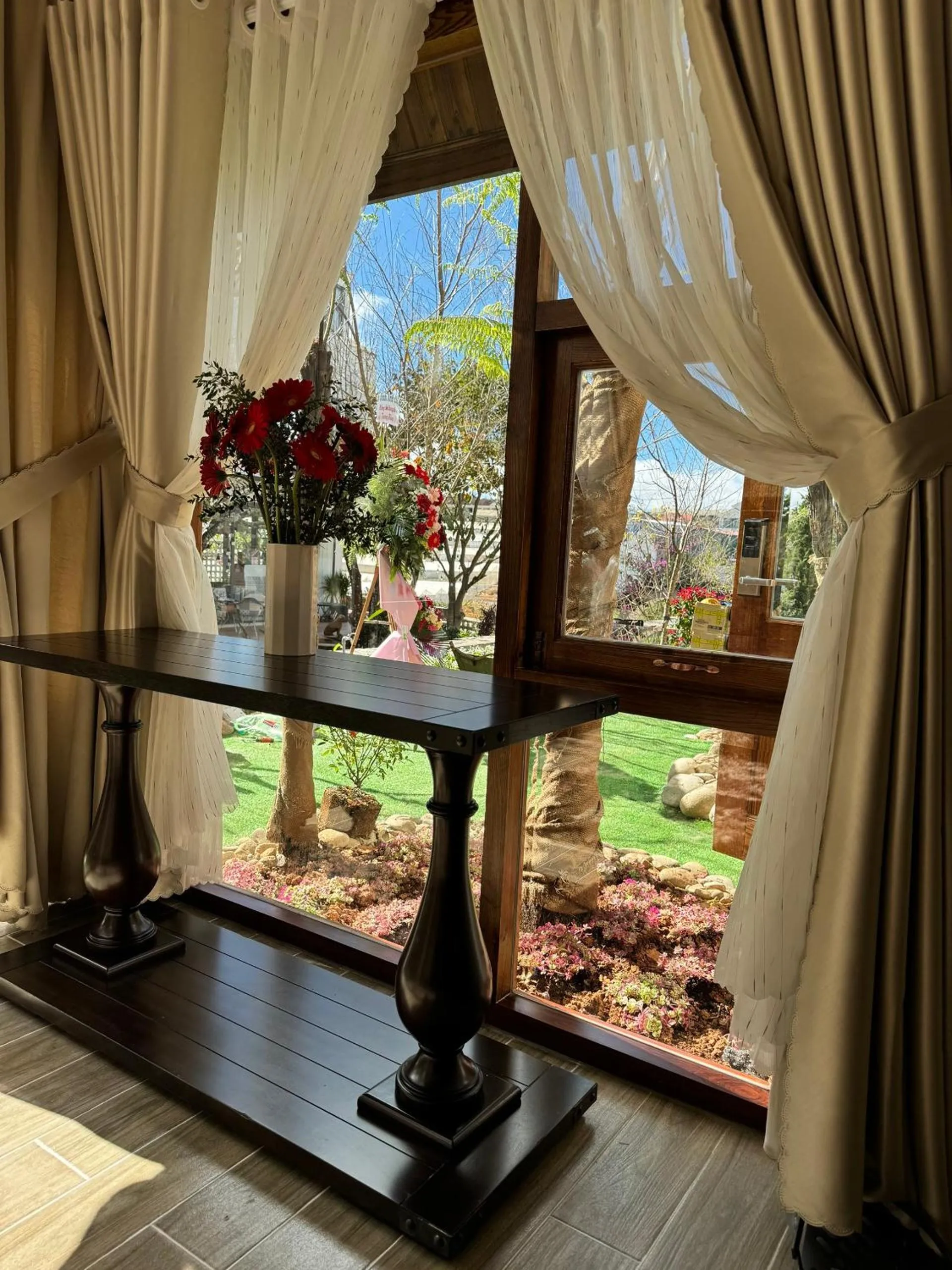 Garden view in Nhà Sói Homestay Da Lat