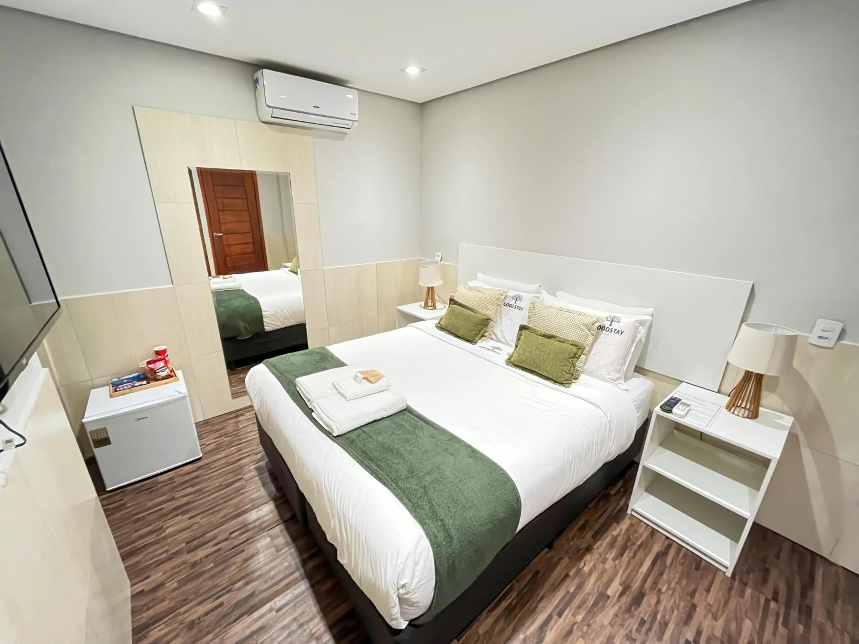 Bed in GoodStay São Paulo Ibirapuera