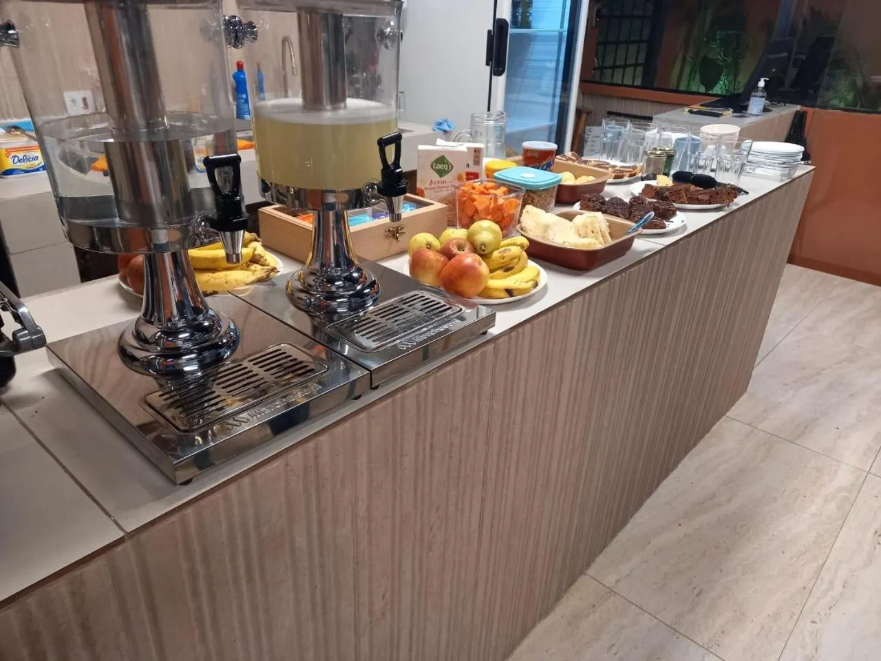 Kitchen or kitchenette in GoodStay São Paulo Ibirapuera