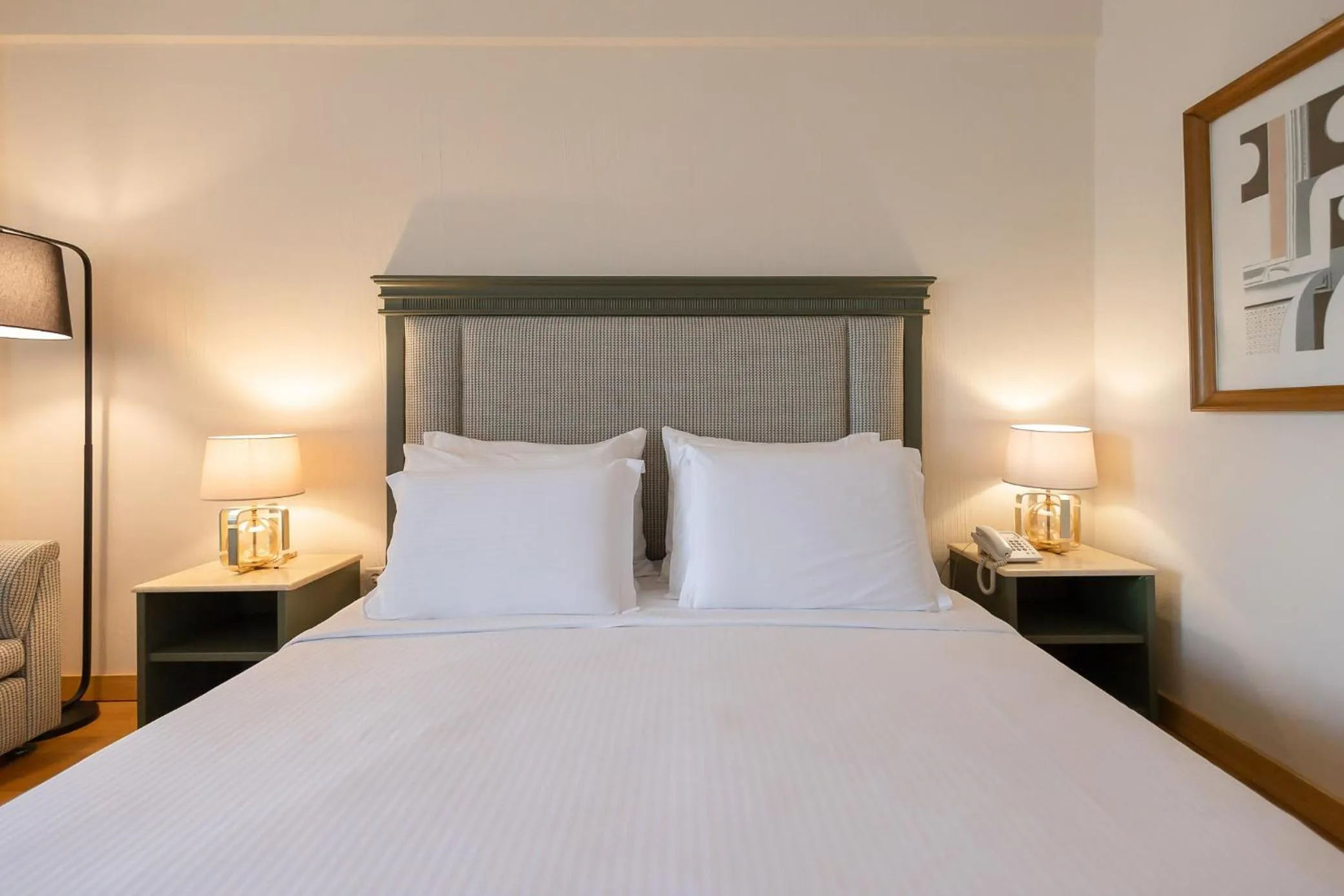 Bedroom, Bed in Corfu Holiday Palace