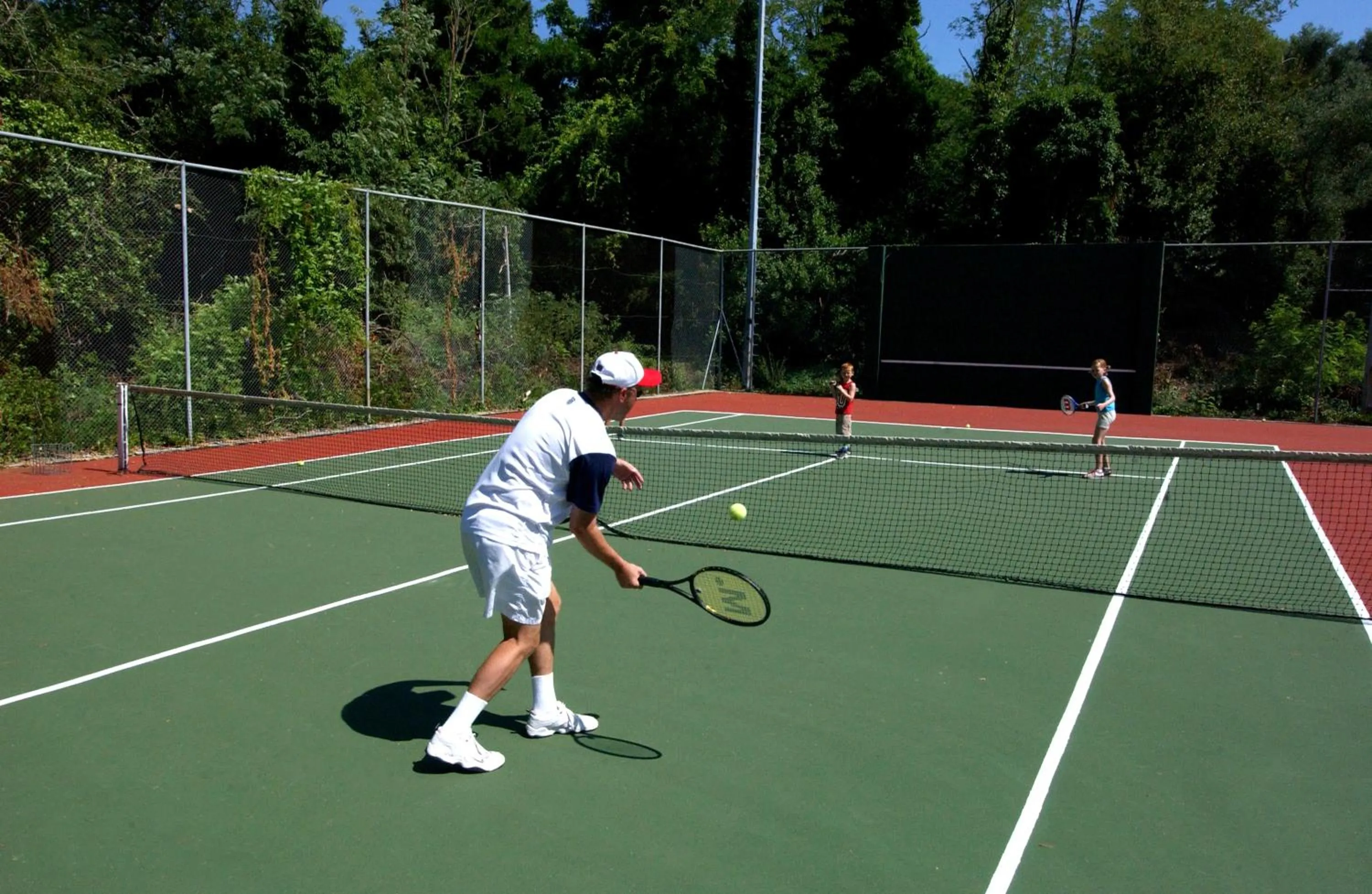 Tennis court in Corfu Holiday Palace