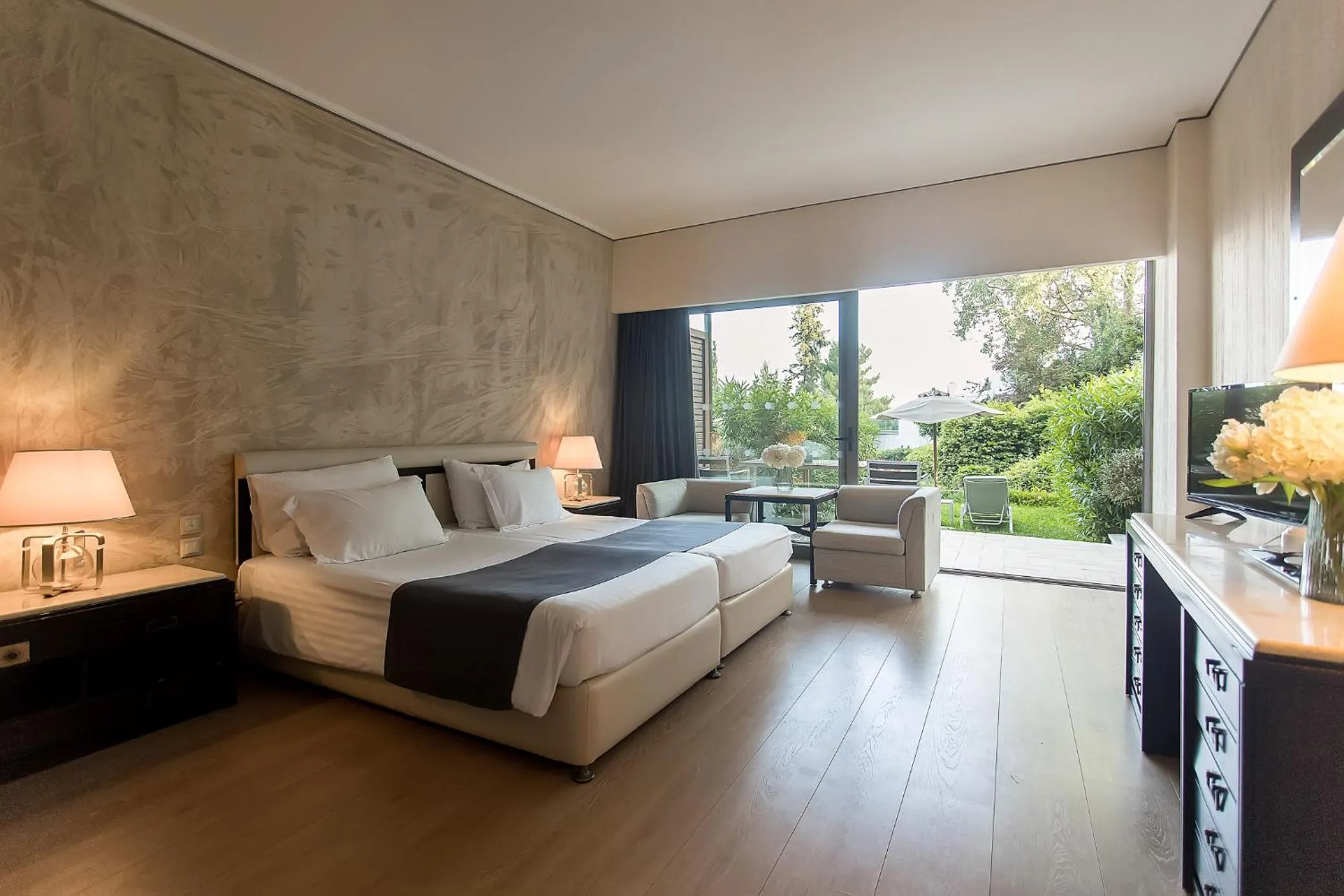 Bedroom, Bed in Corfu Holiday Palace