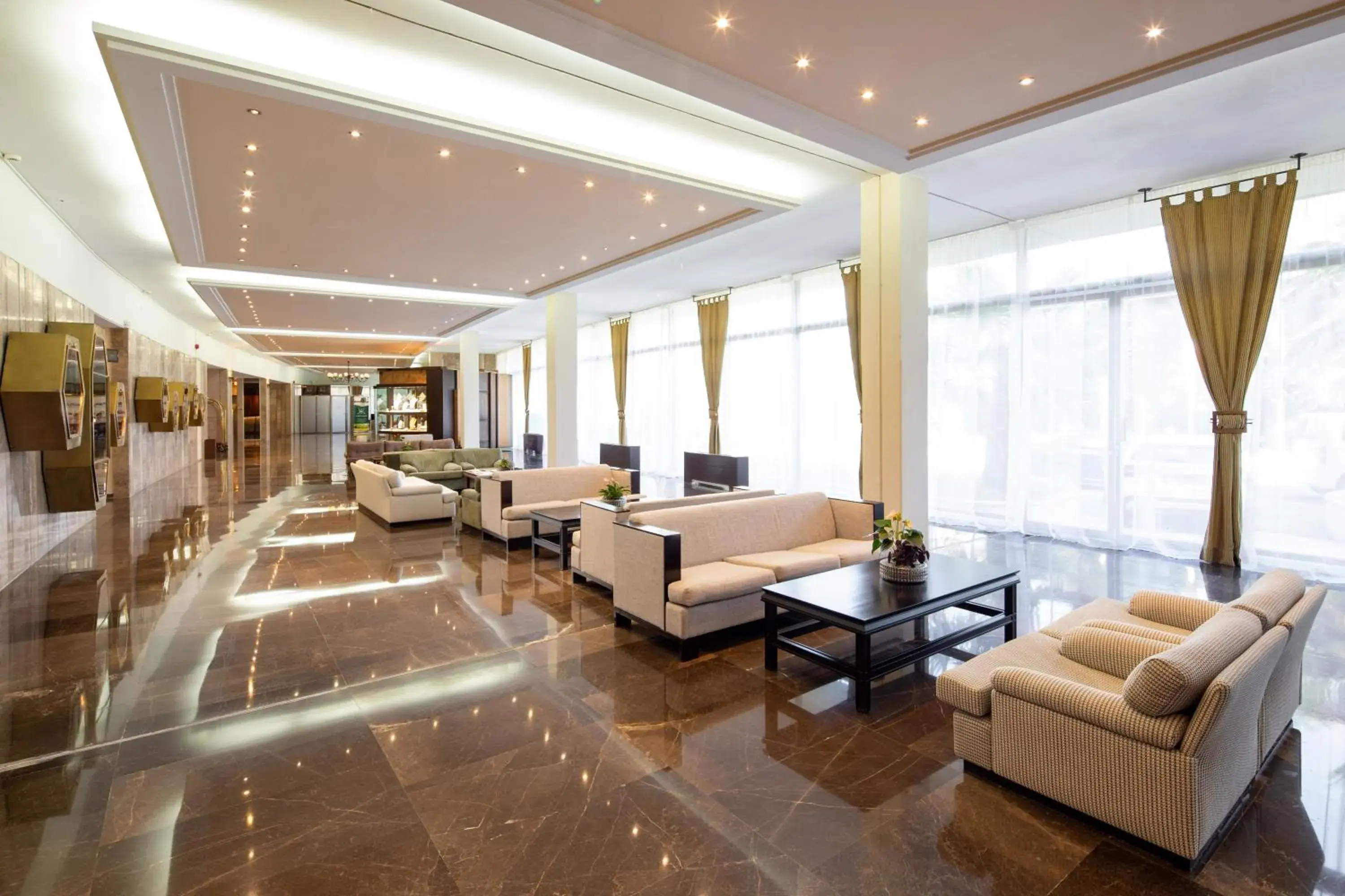 Lobby or reception in Corfu Holiday Palace Lobby or reception in Corfu Holiday Palace