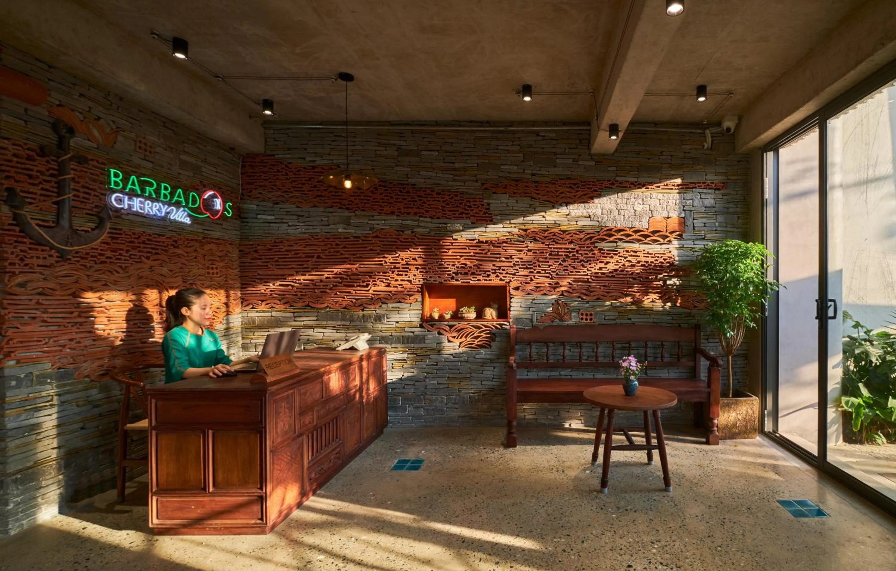 Lobby or reception in Barbados Cherry Villa