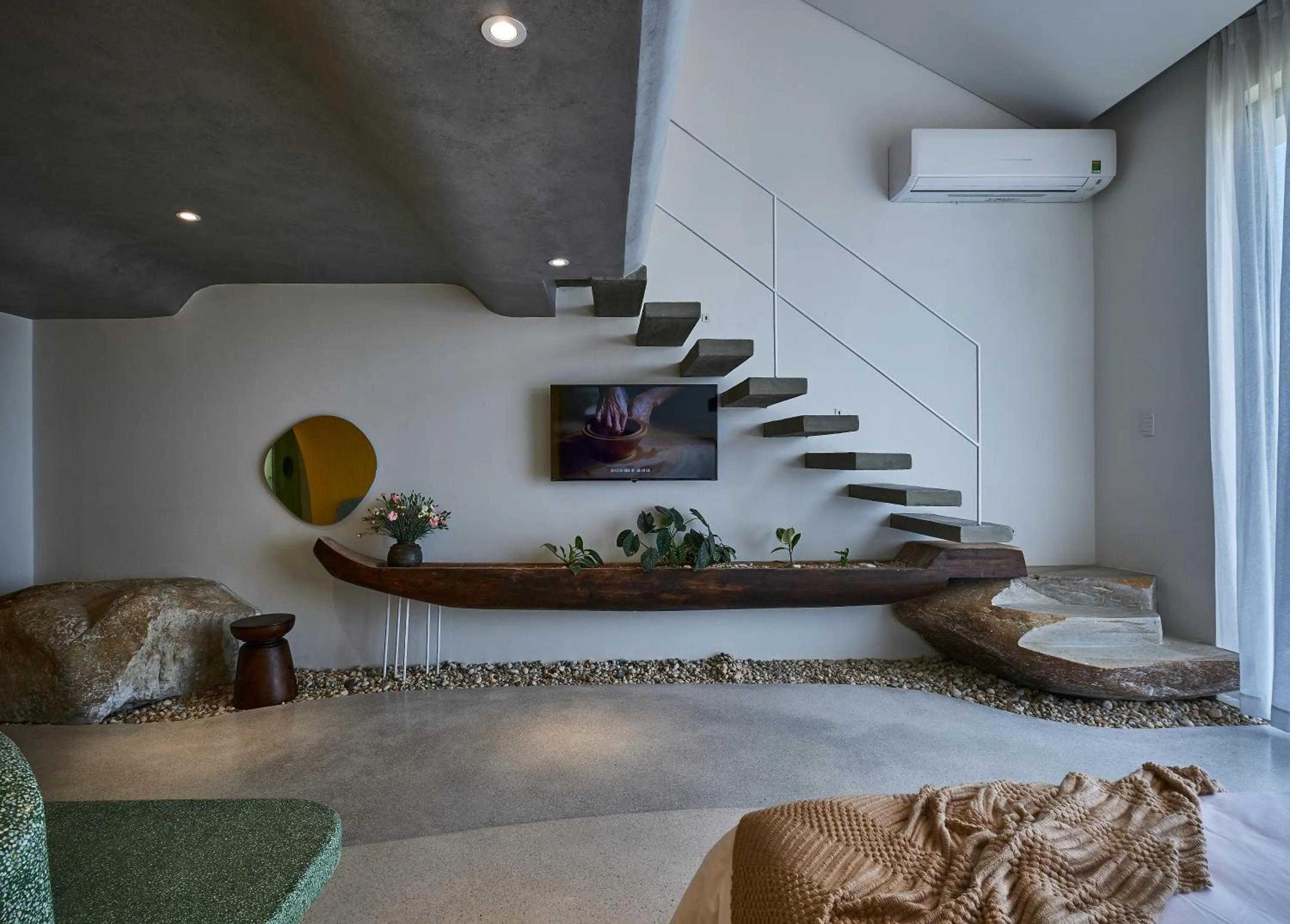 Living room in Barbados Cherry Villa
