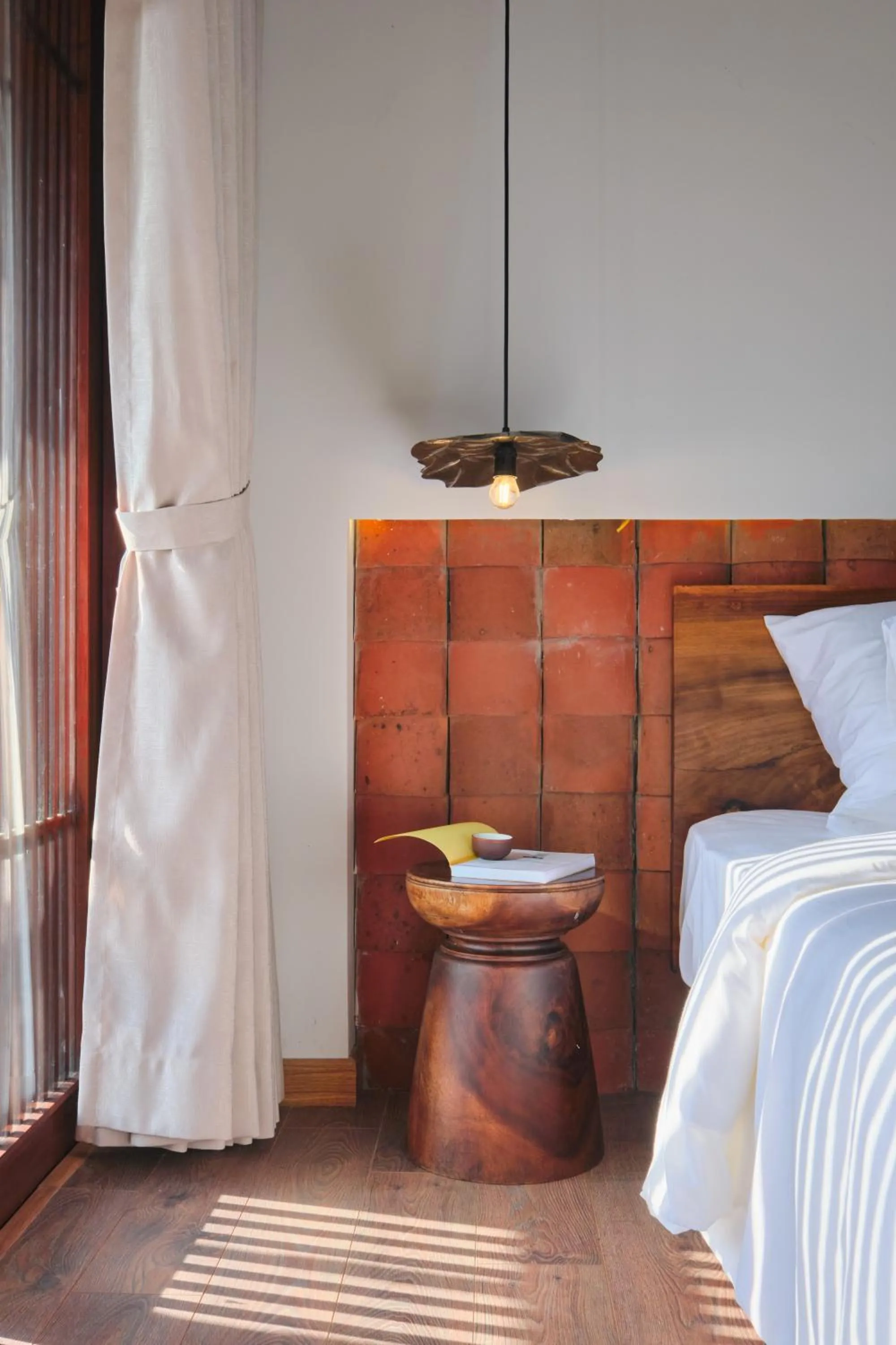 Decorative detail, Bed in Barbados Cherry Villa