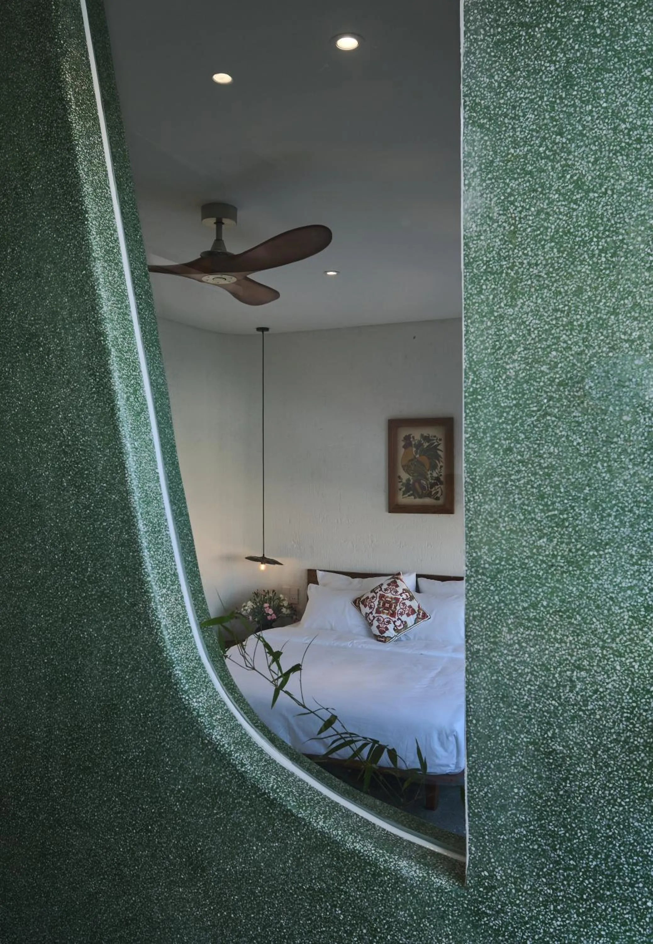 Shower, Bed in Barbados Cherry Villa