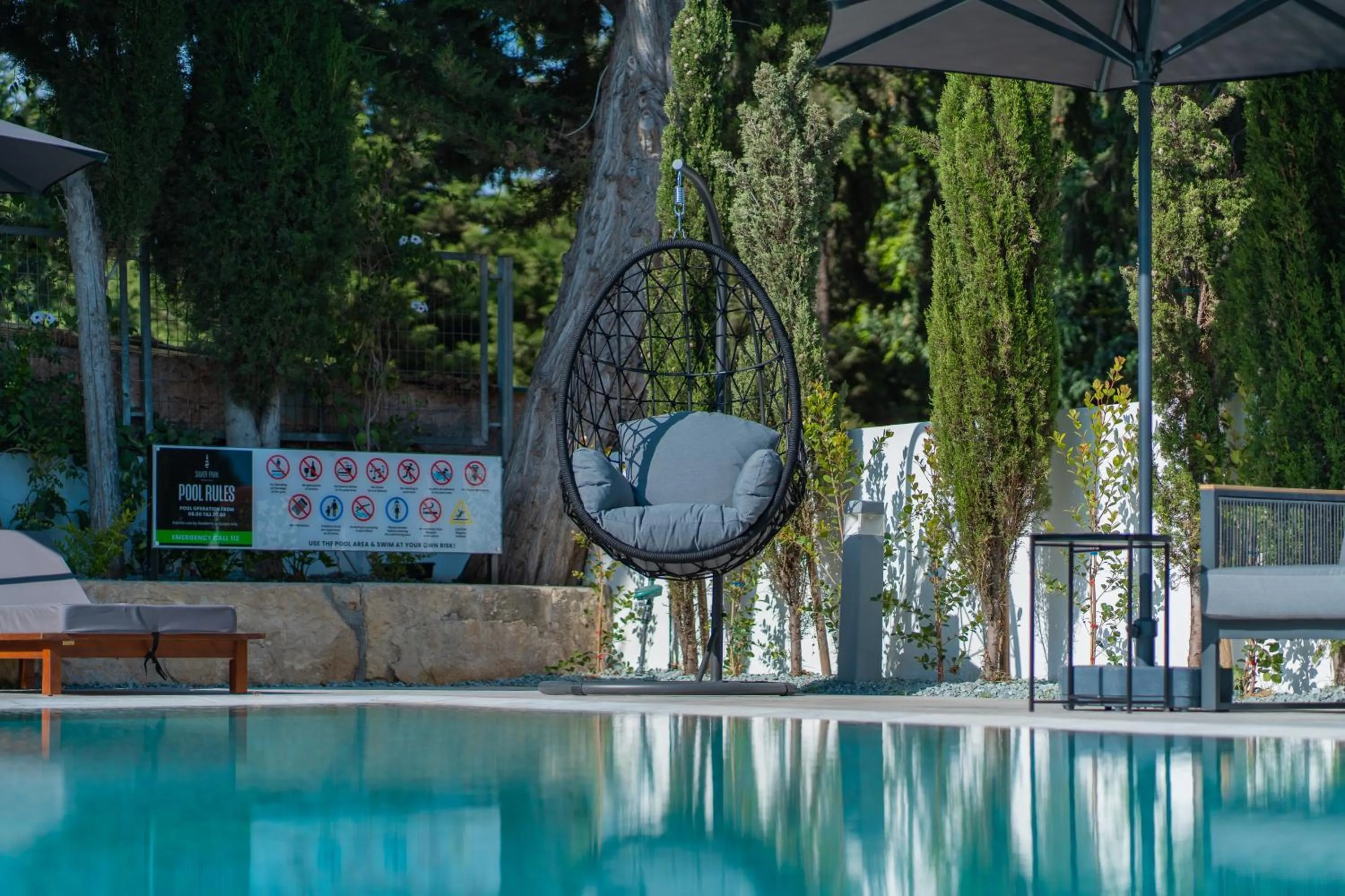 Pool view in Silver Park