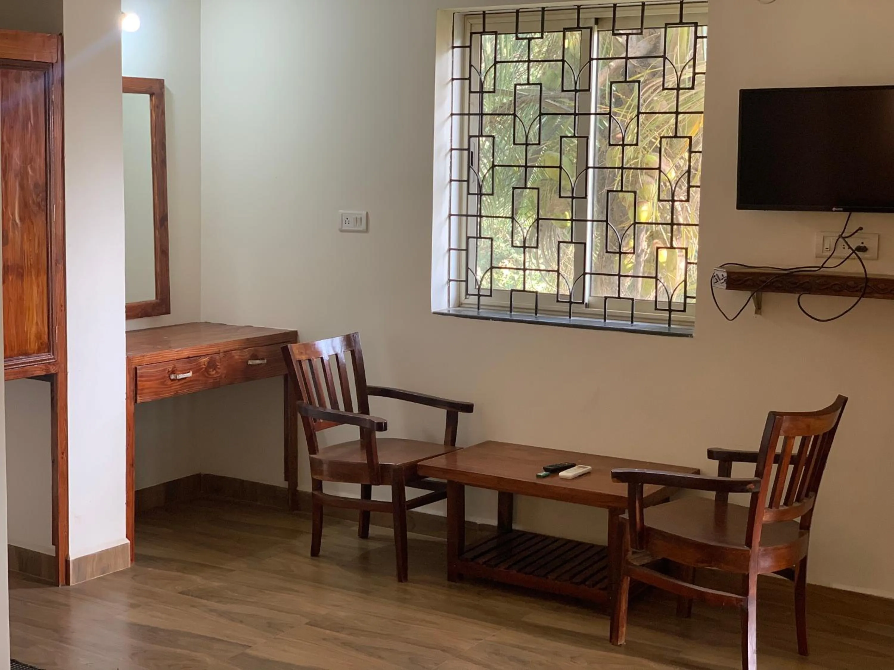 Seating area in The Mamta Courtyard Anjuna