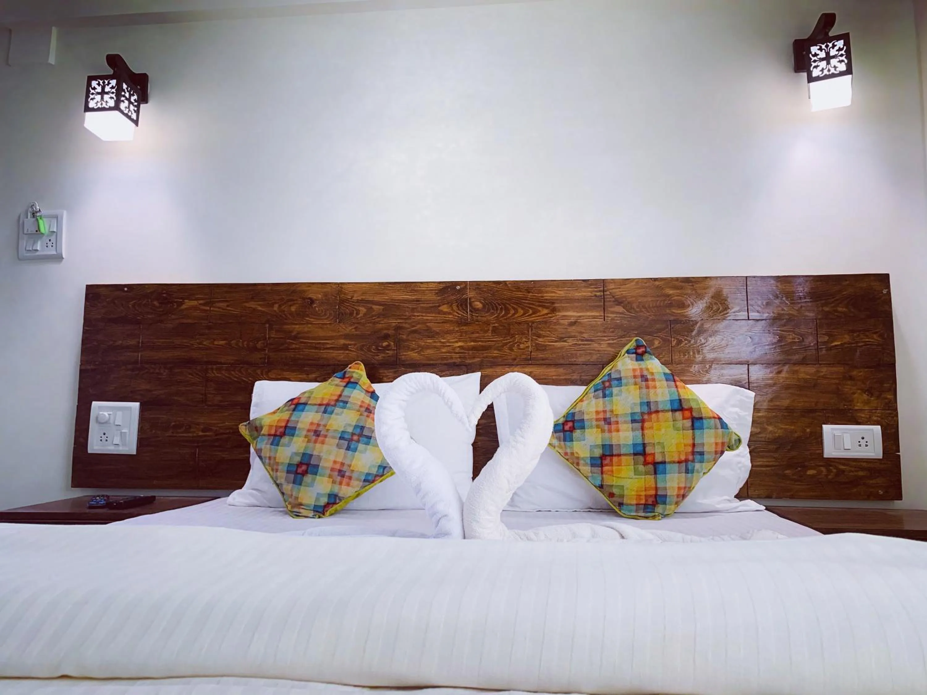 Bed in The Mamta Courtyard Anjuna