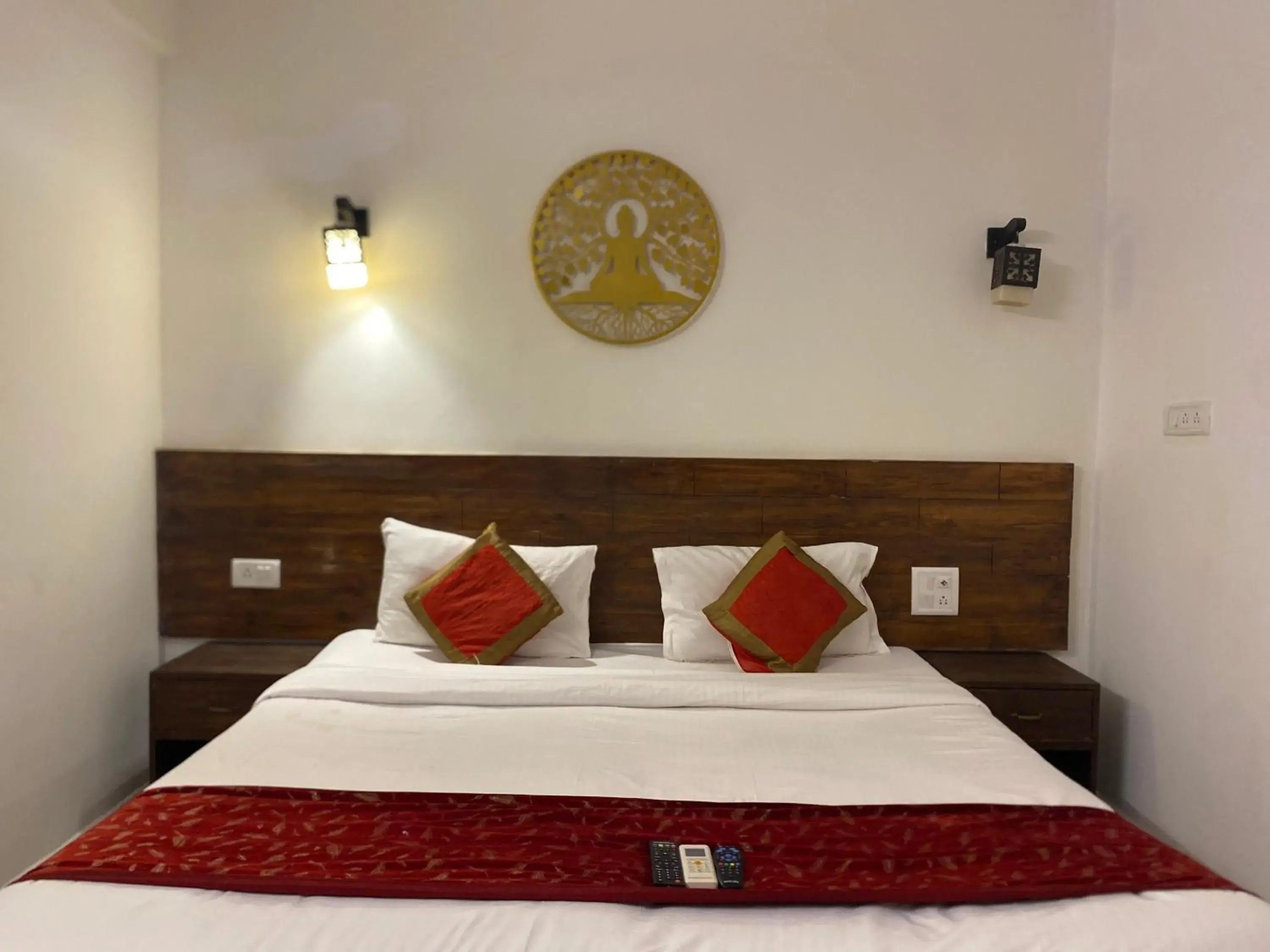 Bed in The Mamta Courtyard Anjuna Bed in The Mamta Courtyard Anjuna