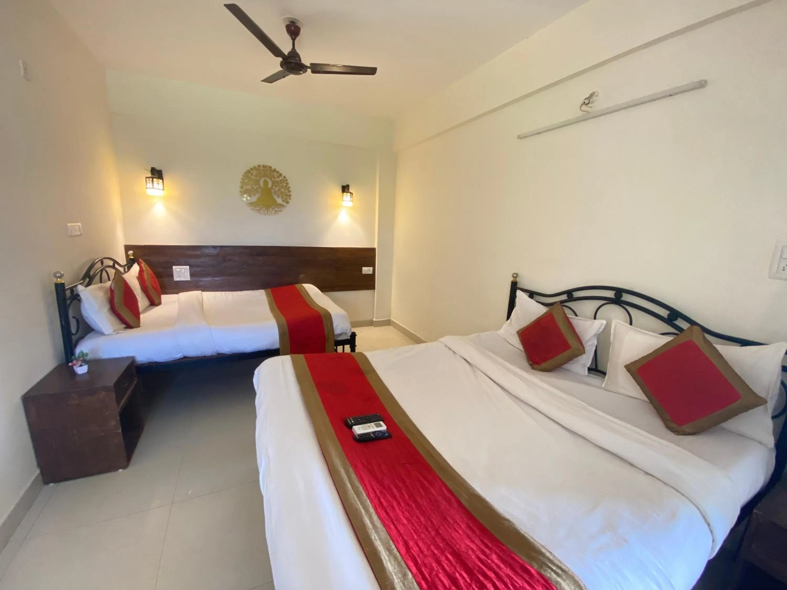 Bed in The Mamta Courtyard Anjuna