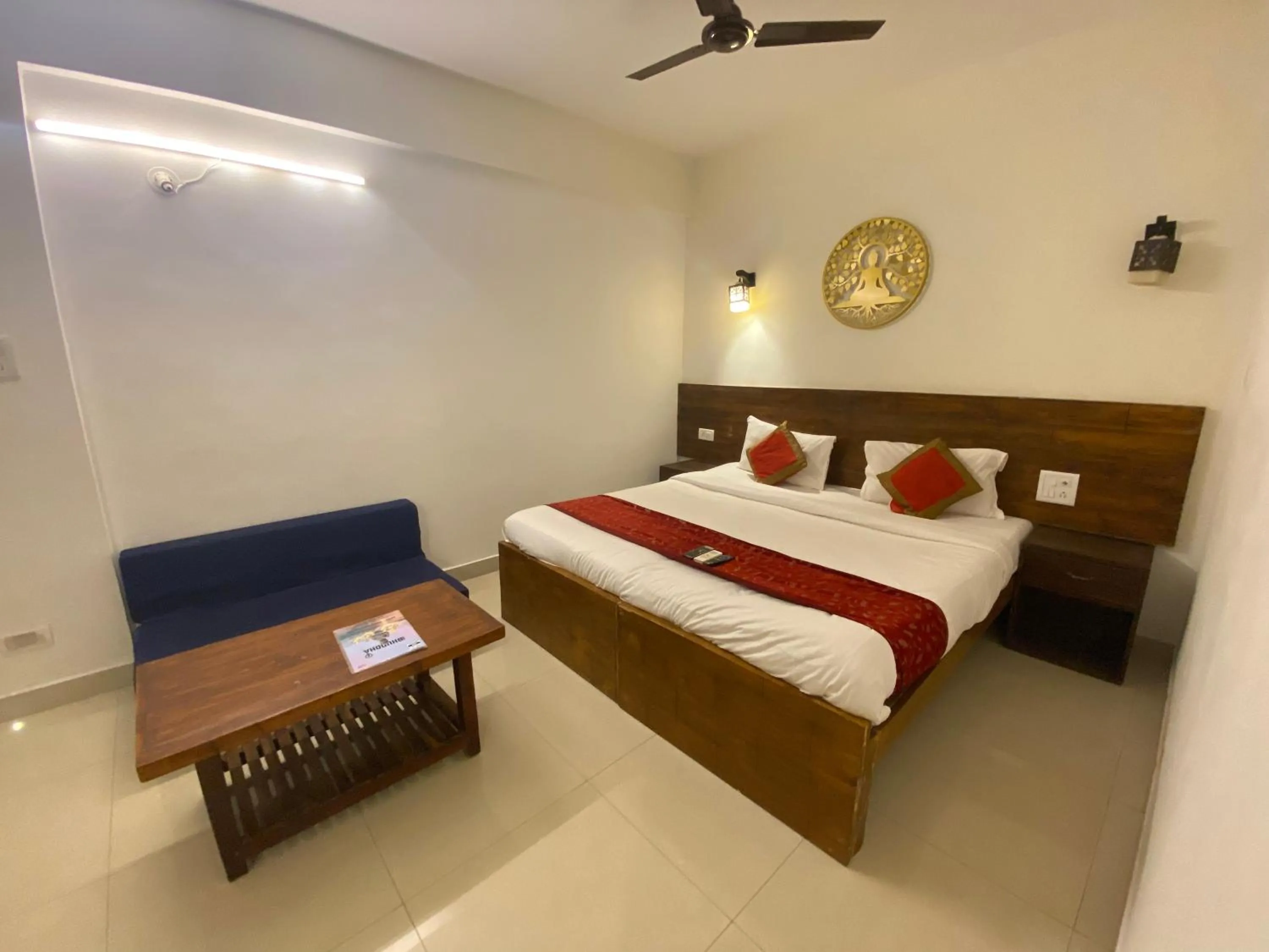 Bed in The Mamta Courtyard Anjuna