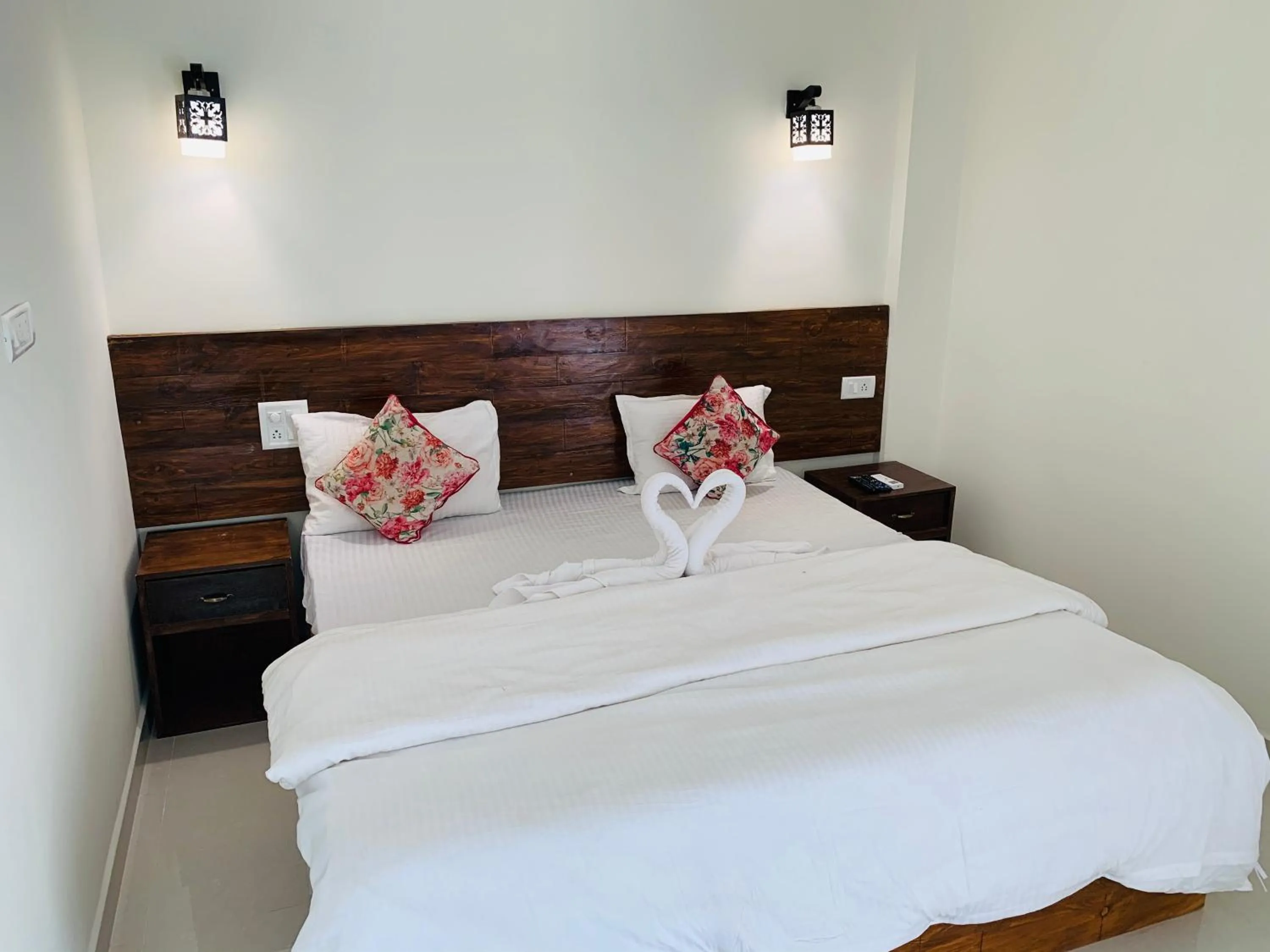 Bed in The Mamta Courtyard Anjuna