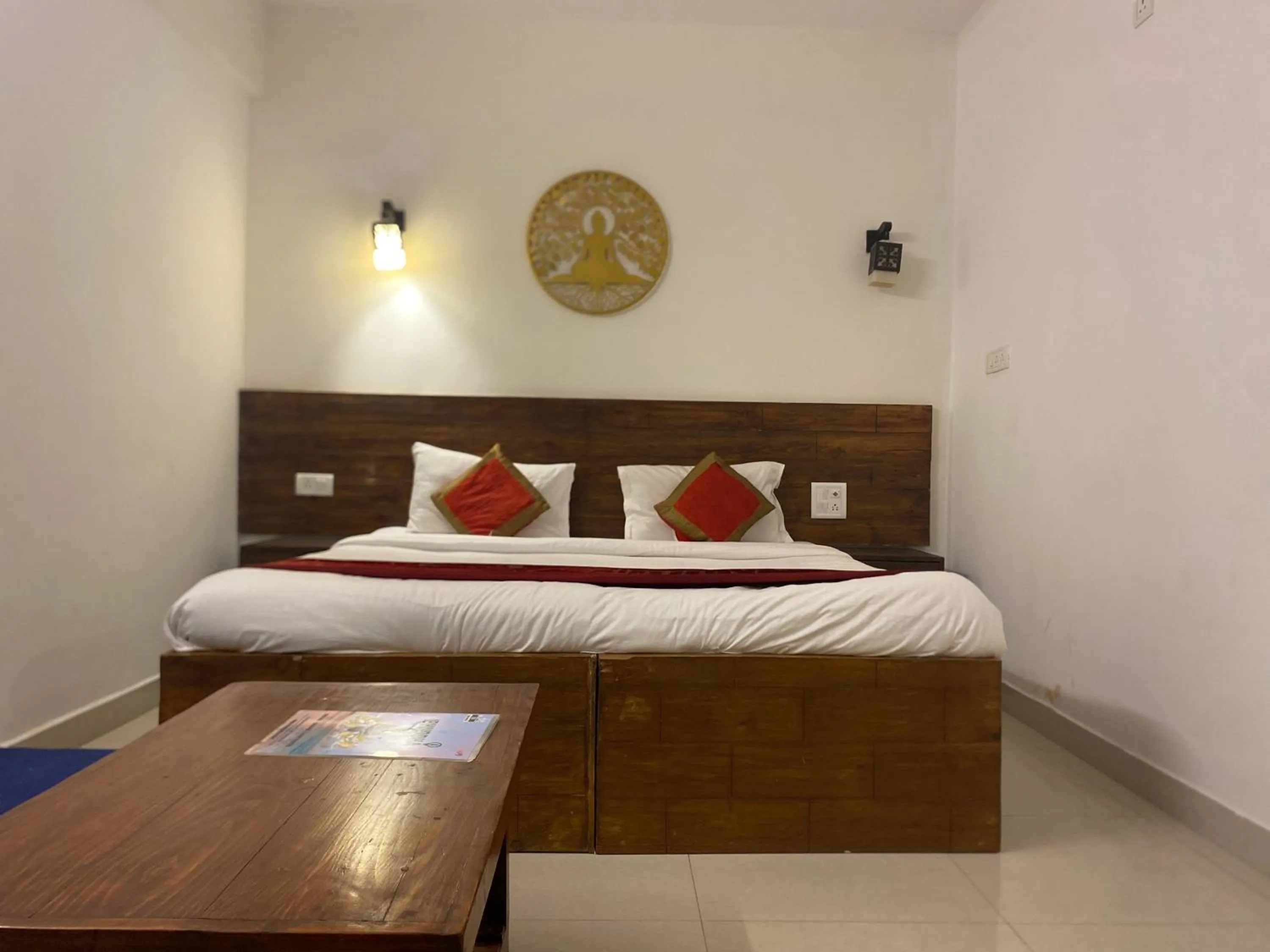 Bed in The Mamta Courtyard Anjuna