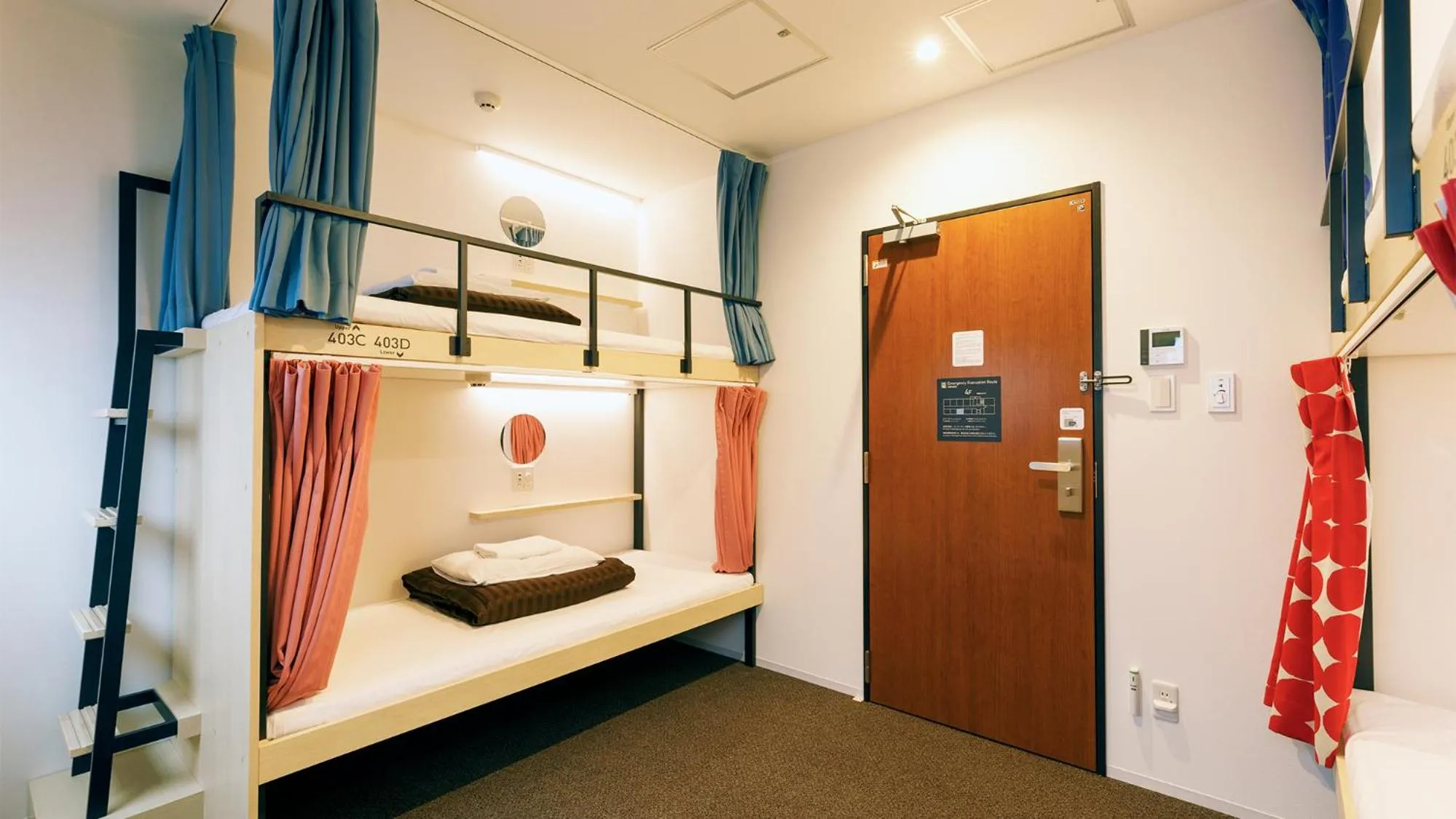 Bedroom, Bed in WeBase Kyoto