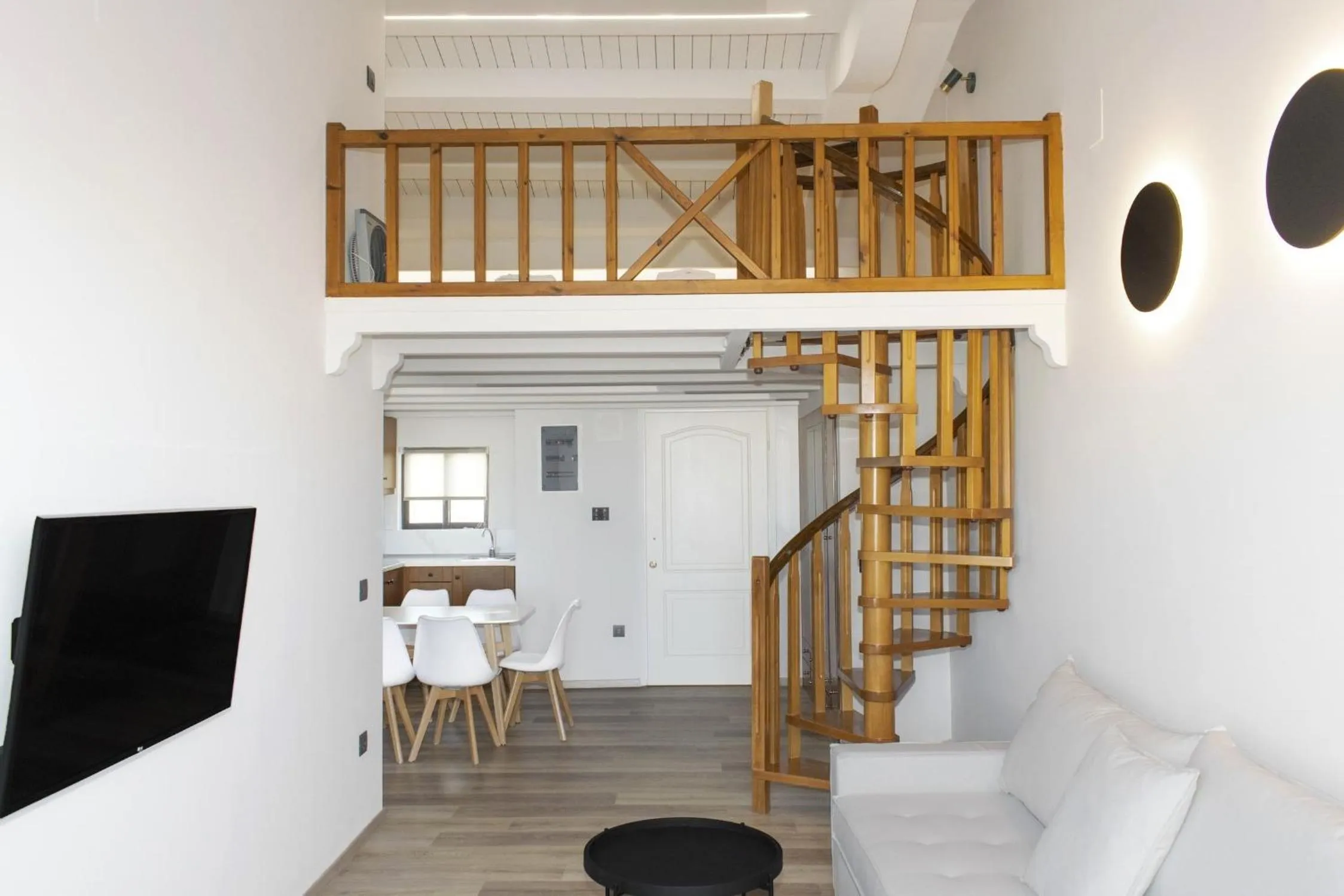 Living room in Elina Hotel Apartments