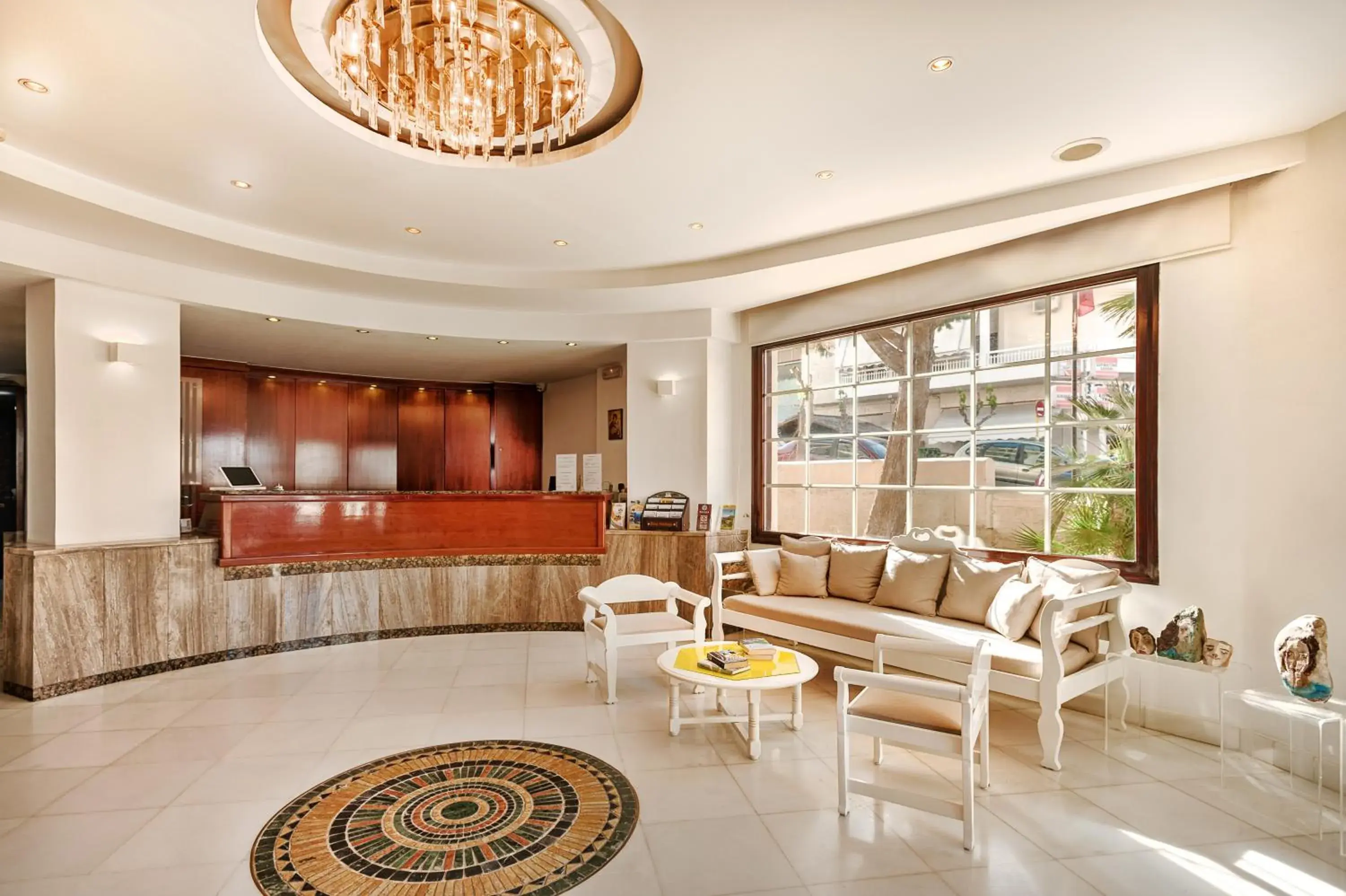 Lobby or reception in Elina Hotel Apartments Lobby or reception in Elina Hotel Apartments