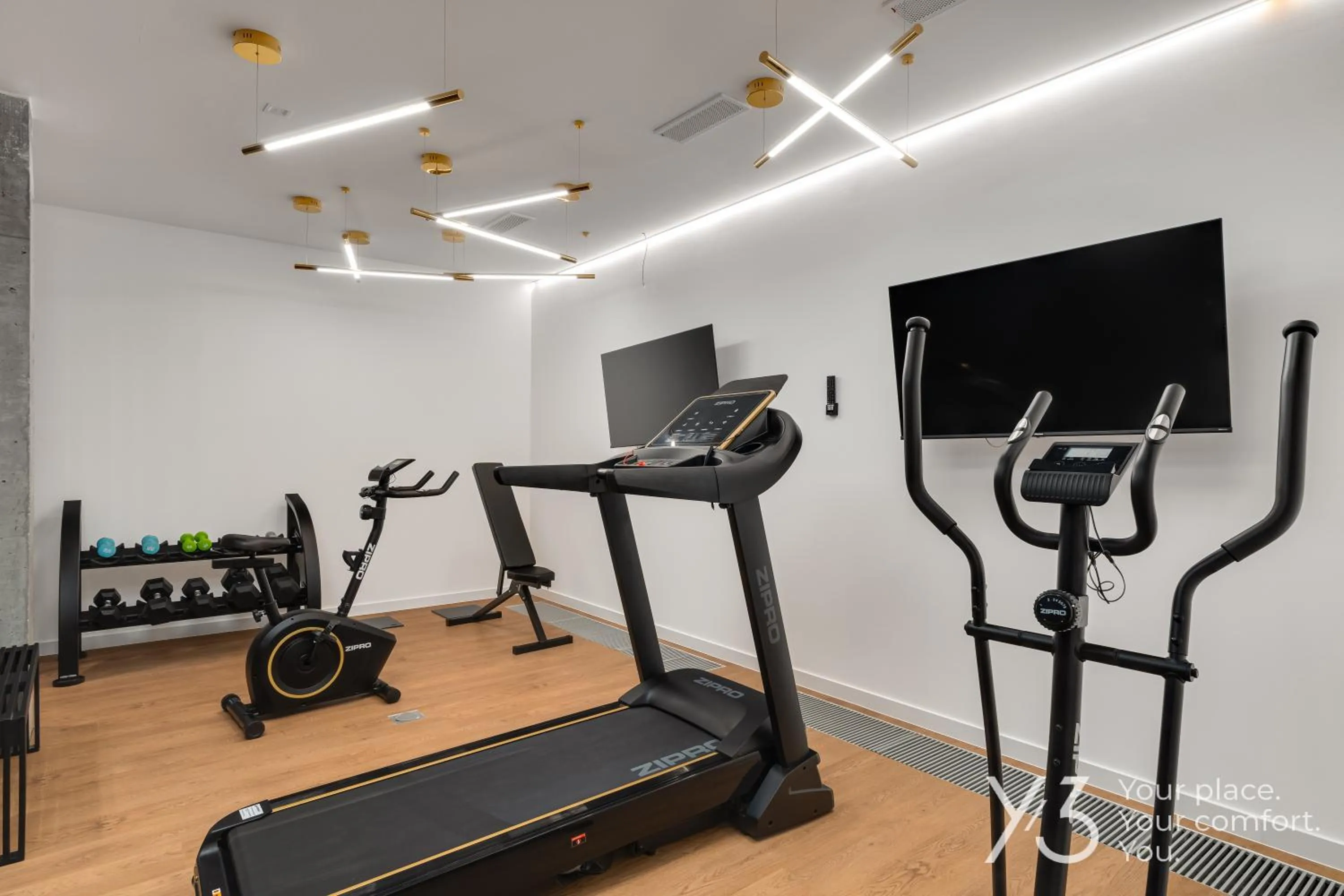 Fitness centre/facilities in Saint Martin by Y3 Hotels, Old Town with Wellness
