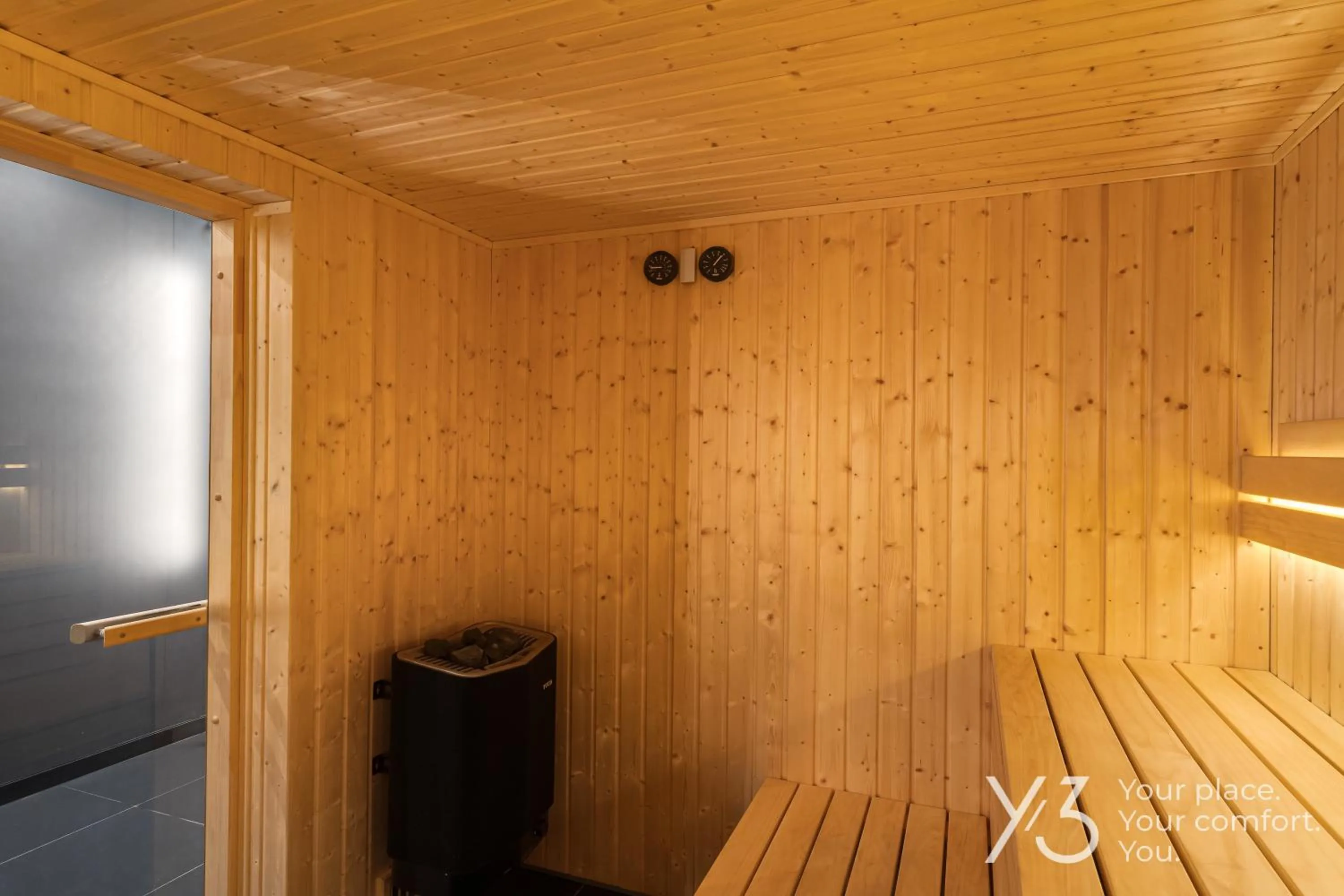 Sauna in Saint Martin by Y3 Hotels, Old Town with Wellness