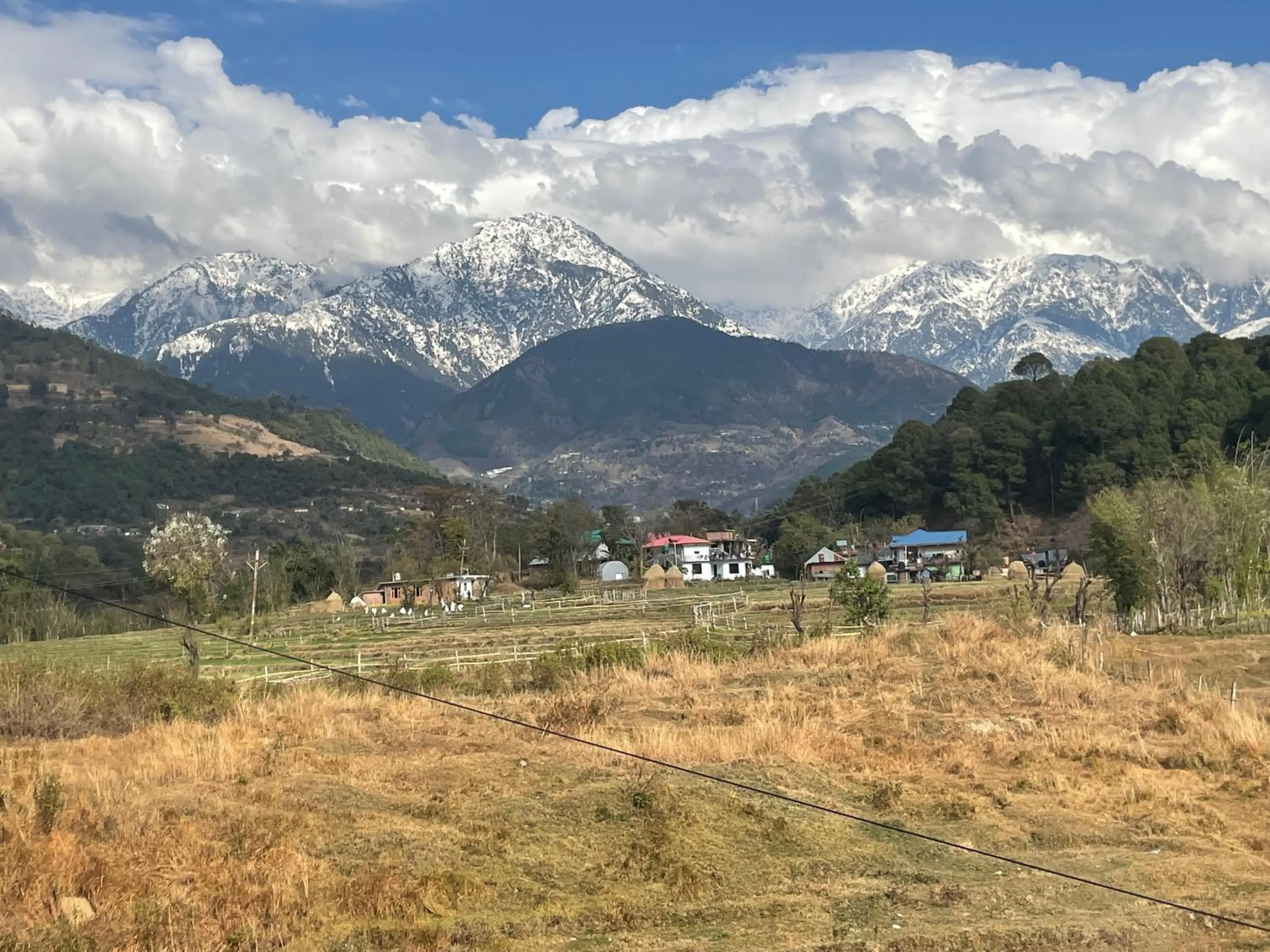 Mountain view in Himalayan Retreat