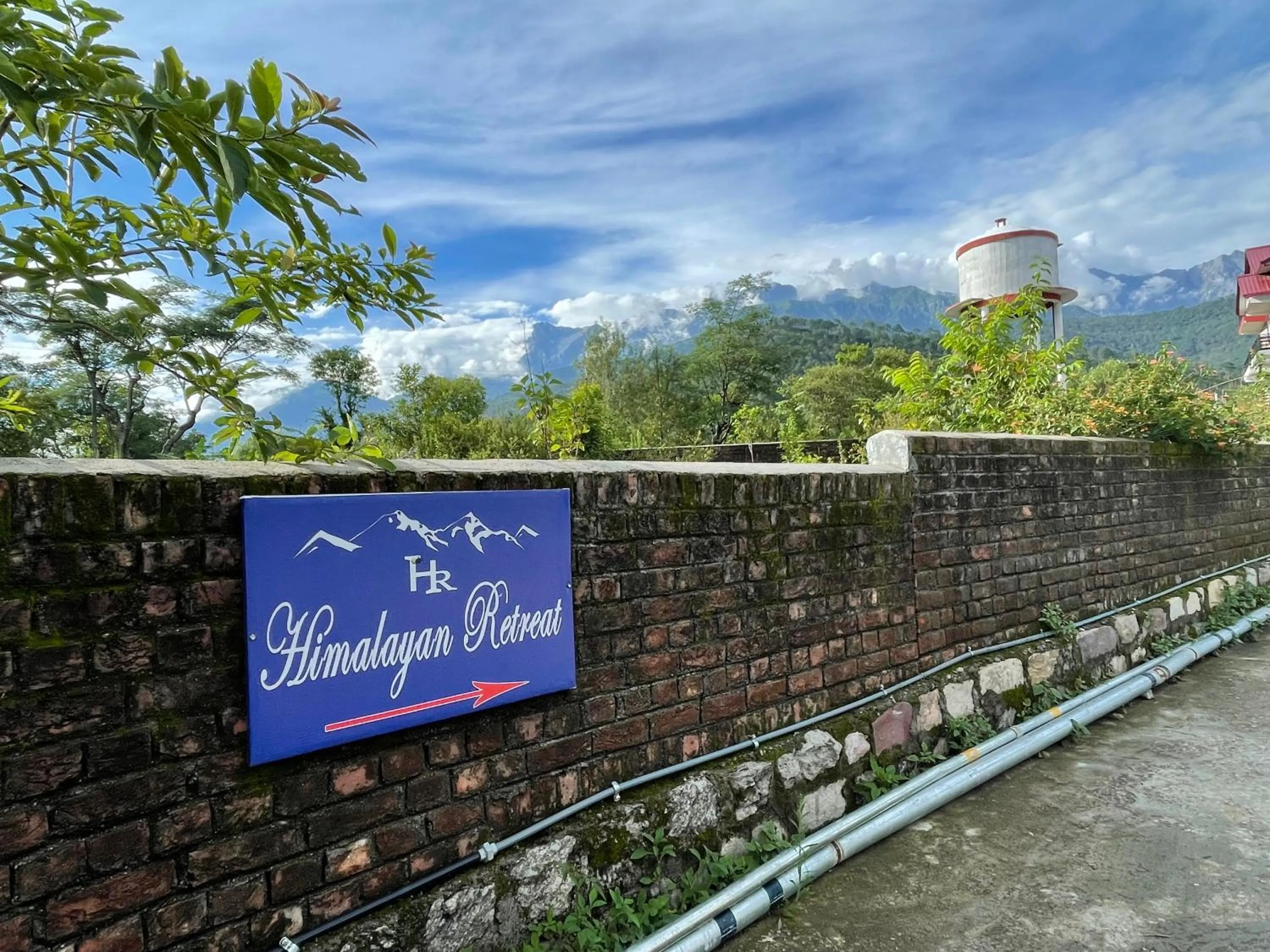 Logo/Certificate/Sign in Himalayan Retreat