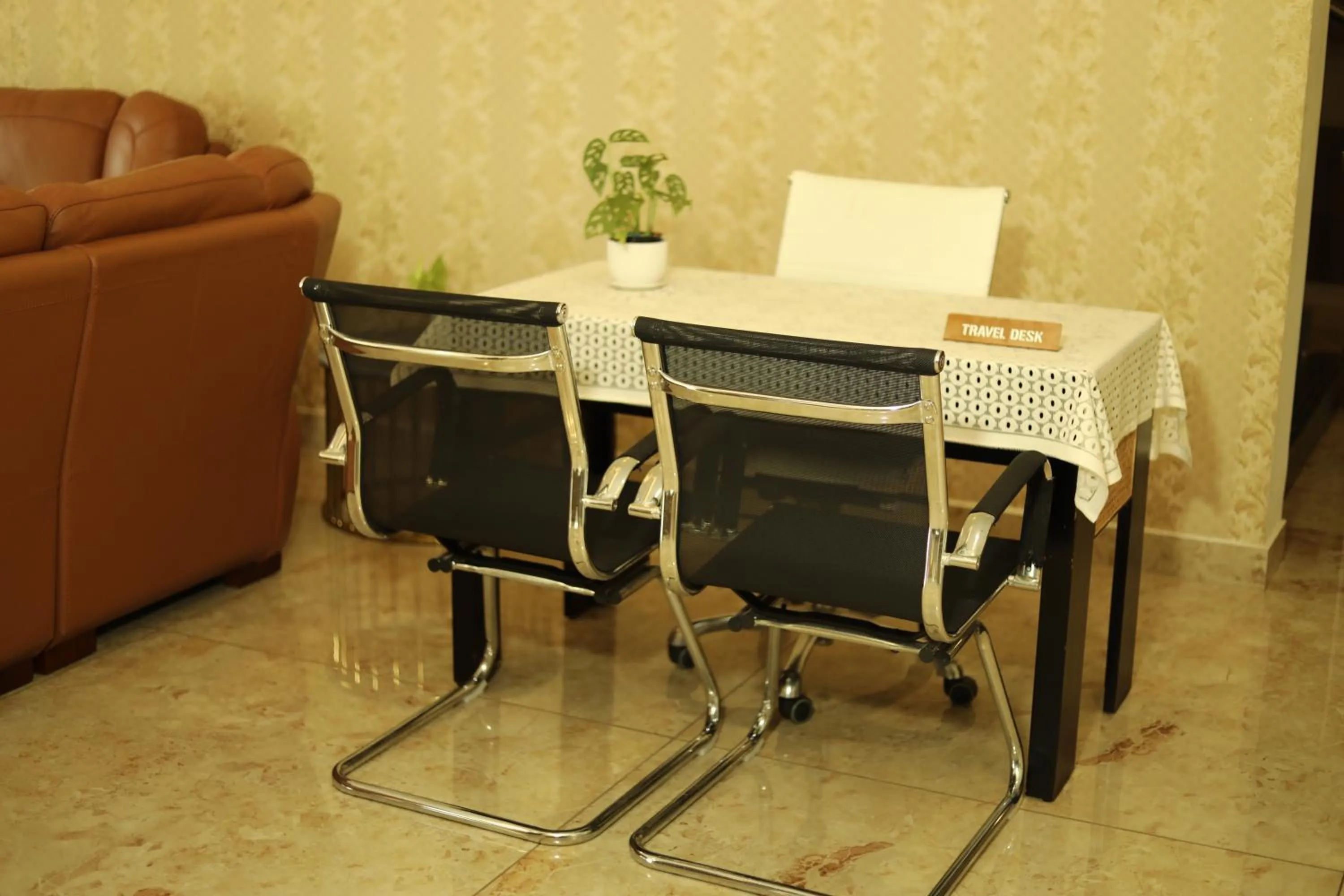 Lobby or reception in MARIYALAYAM MUNROE ISLAND RESIDENCY