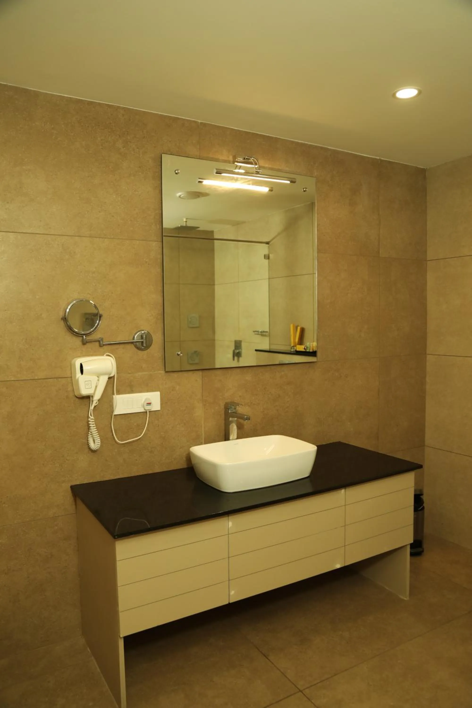 Bathroom in MARIYALAYAM MUNROE ISLAND RESIDENCY