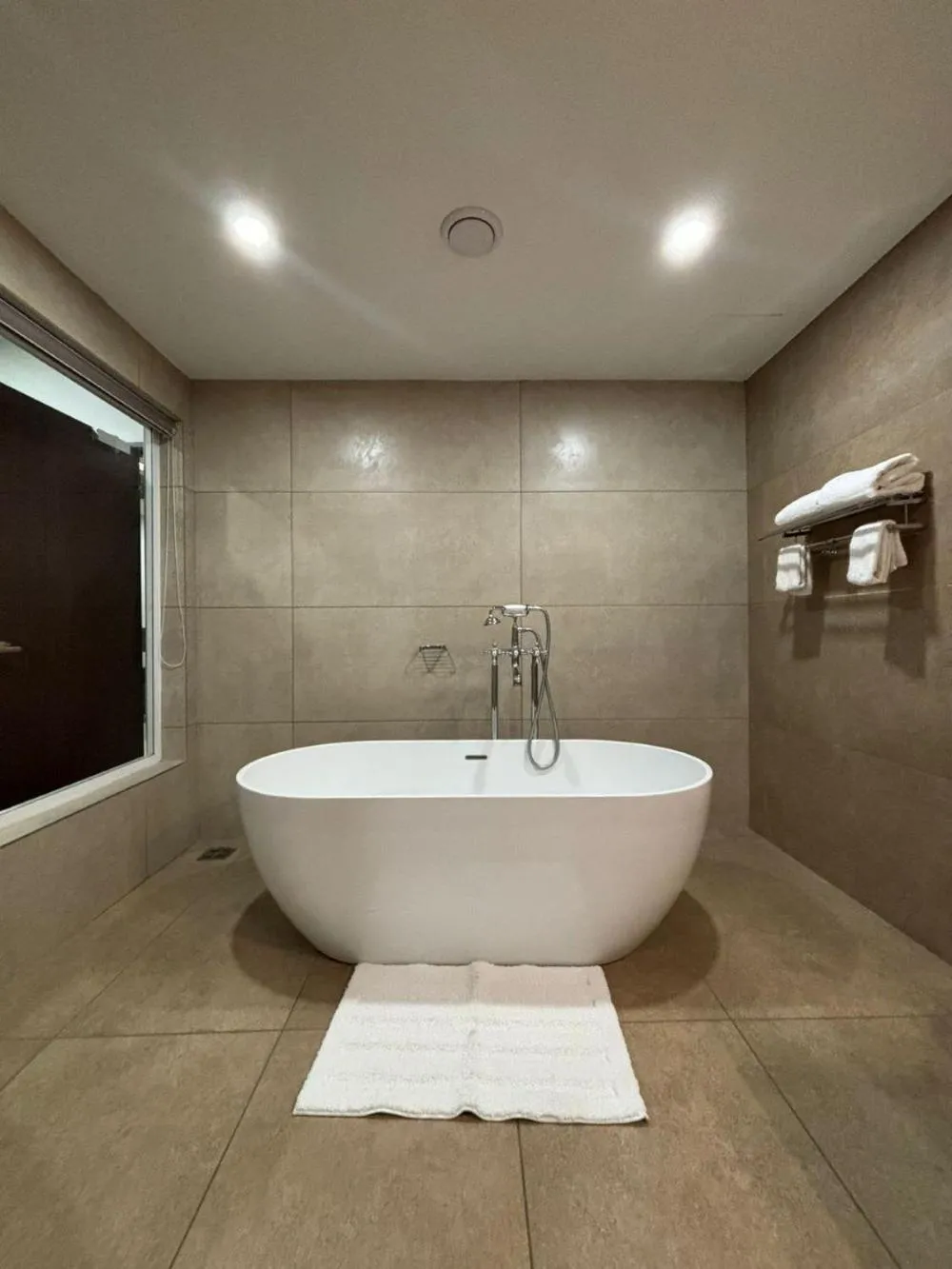 Bathroom in MARIYALAYAM MUNROE ISLAND RESIDENCY