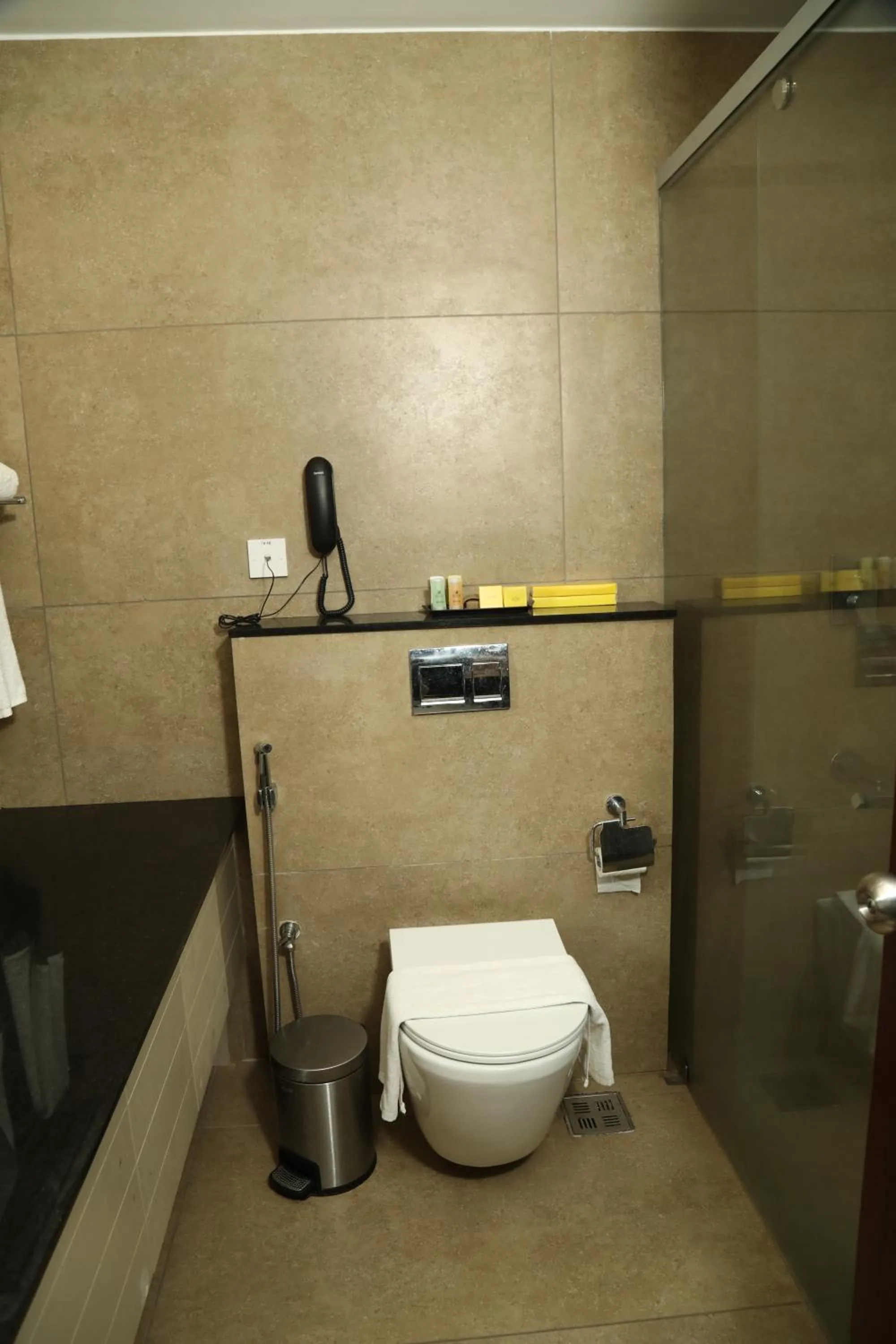 Bathroom in MARIYALAYAM MUNROE ISLAND RESIDENCY