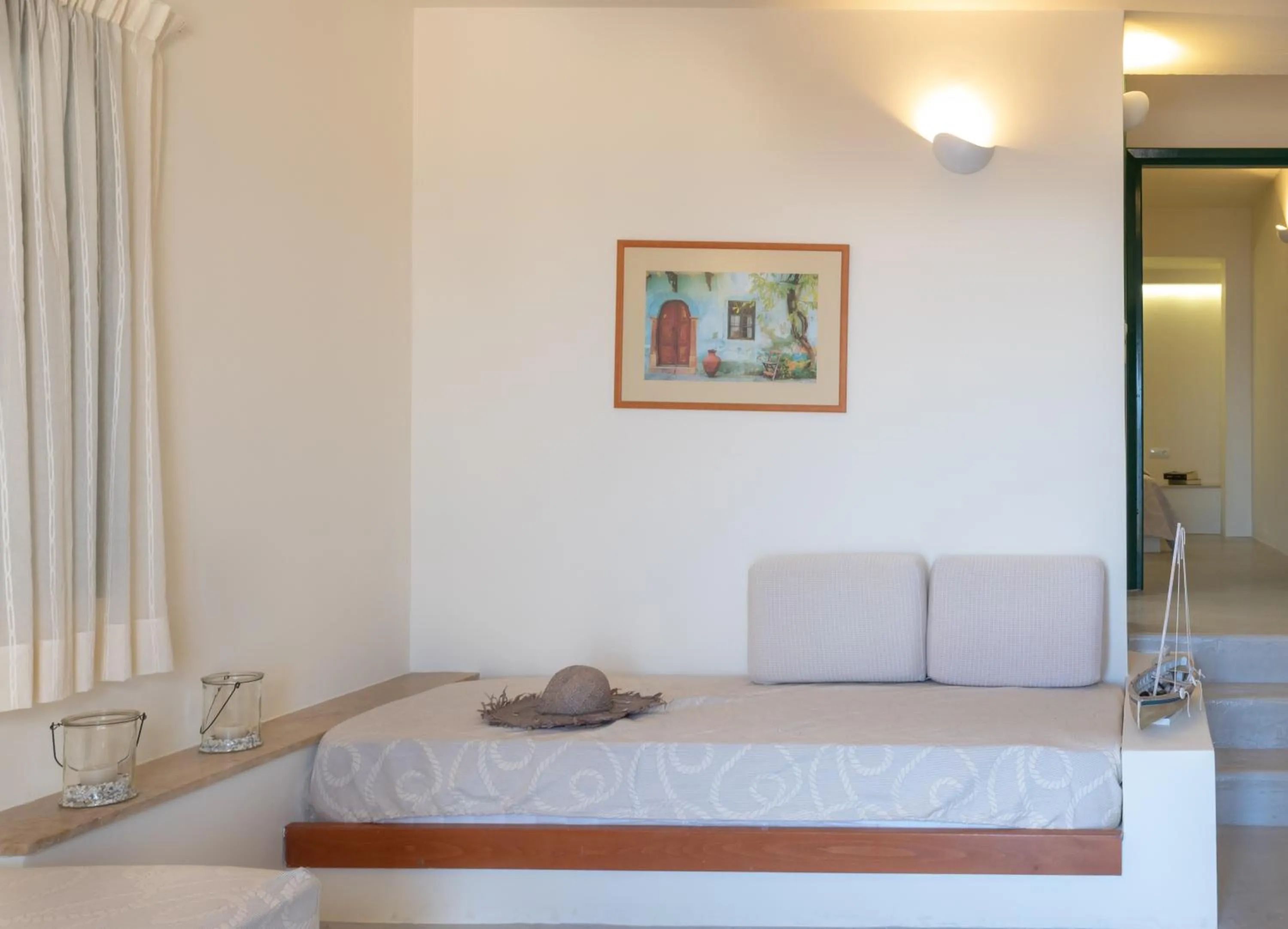 Living room, Bed in Kalimera Village