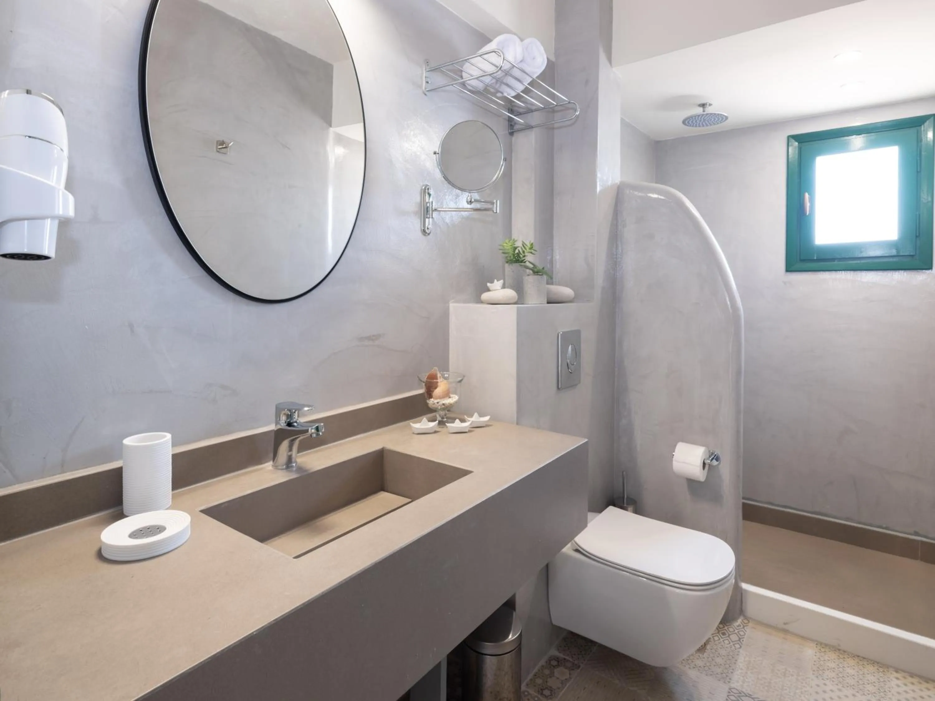 Bathroom in Kalimera Village