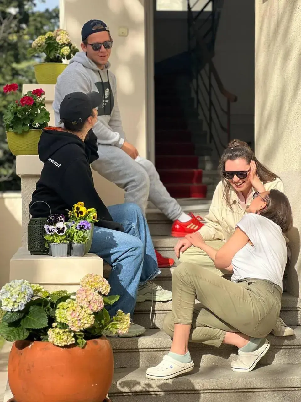 Facade/entrance in Cabbage Hostel Facade/entrance in Cabbage Hostel