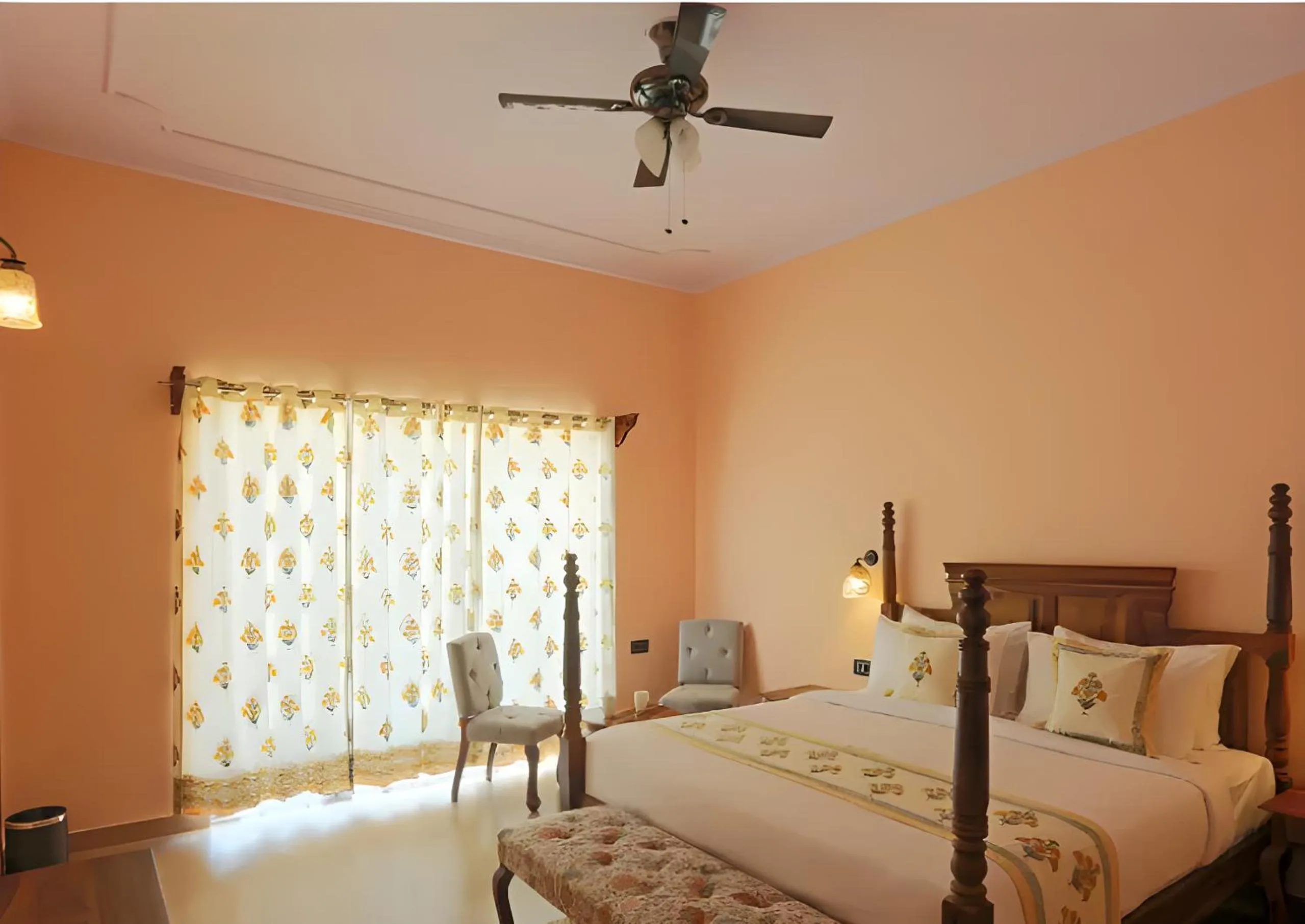 Bed in Ratan Villas Sariska