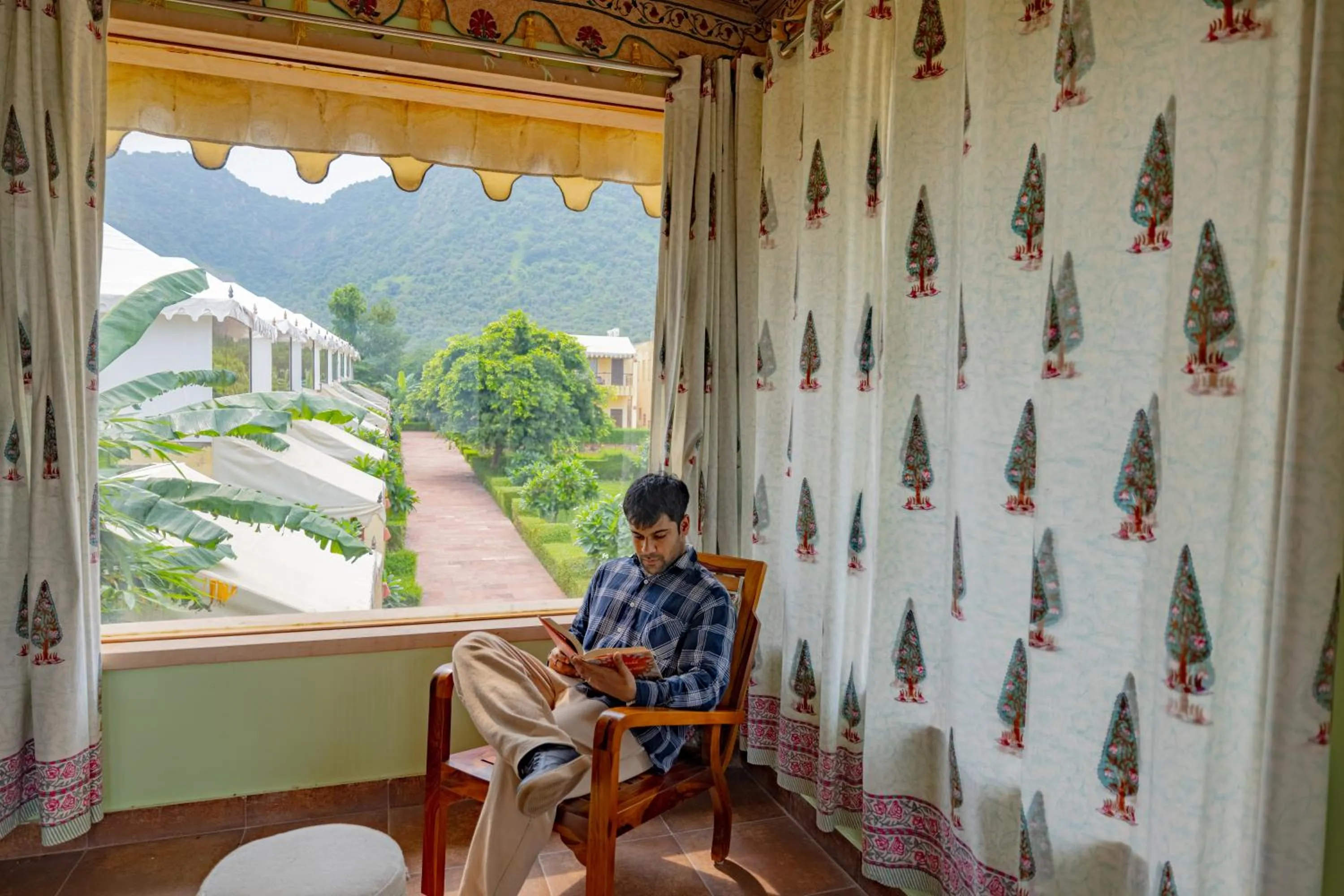 View (from property/room) in Ratan Villas Sariska