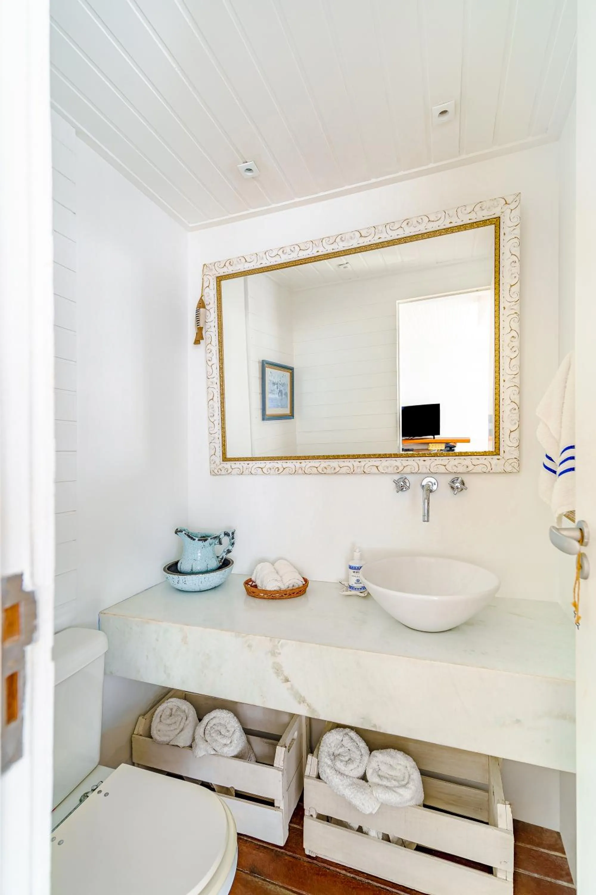 Bathroom in Pousada Maré