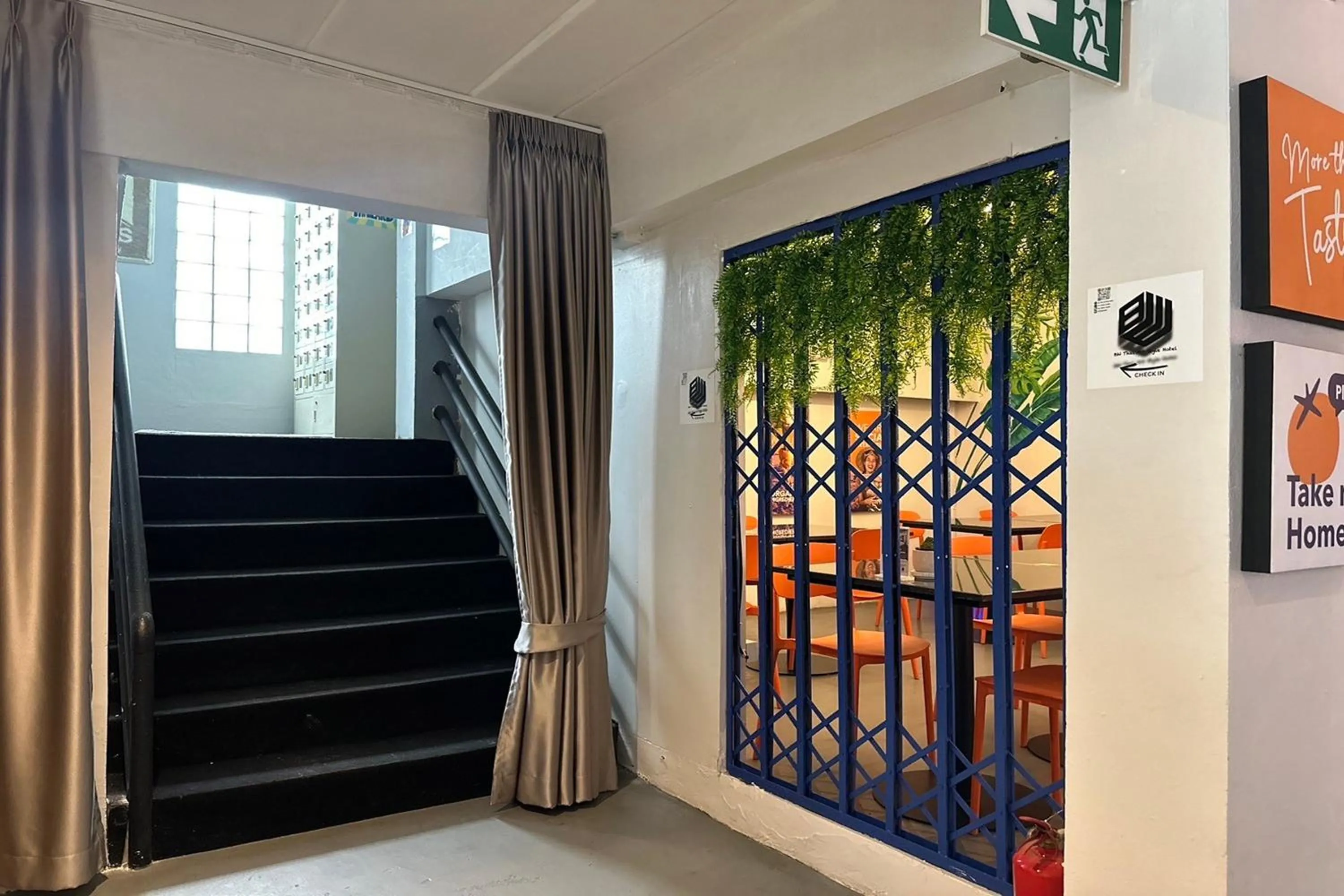 Property building in BW Studios thai art style