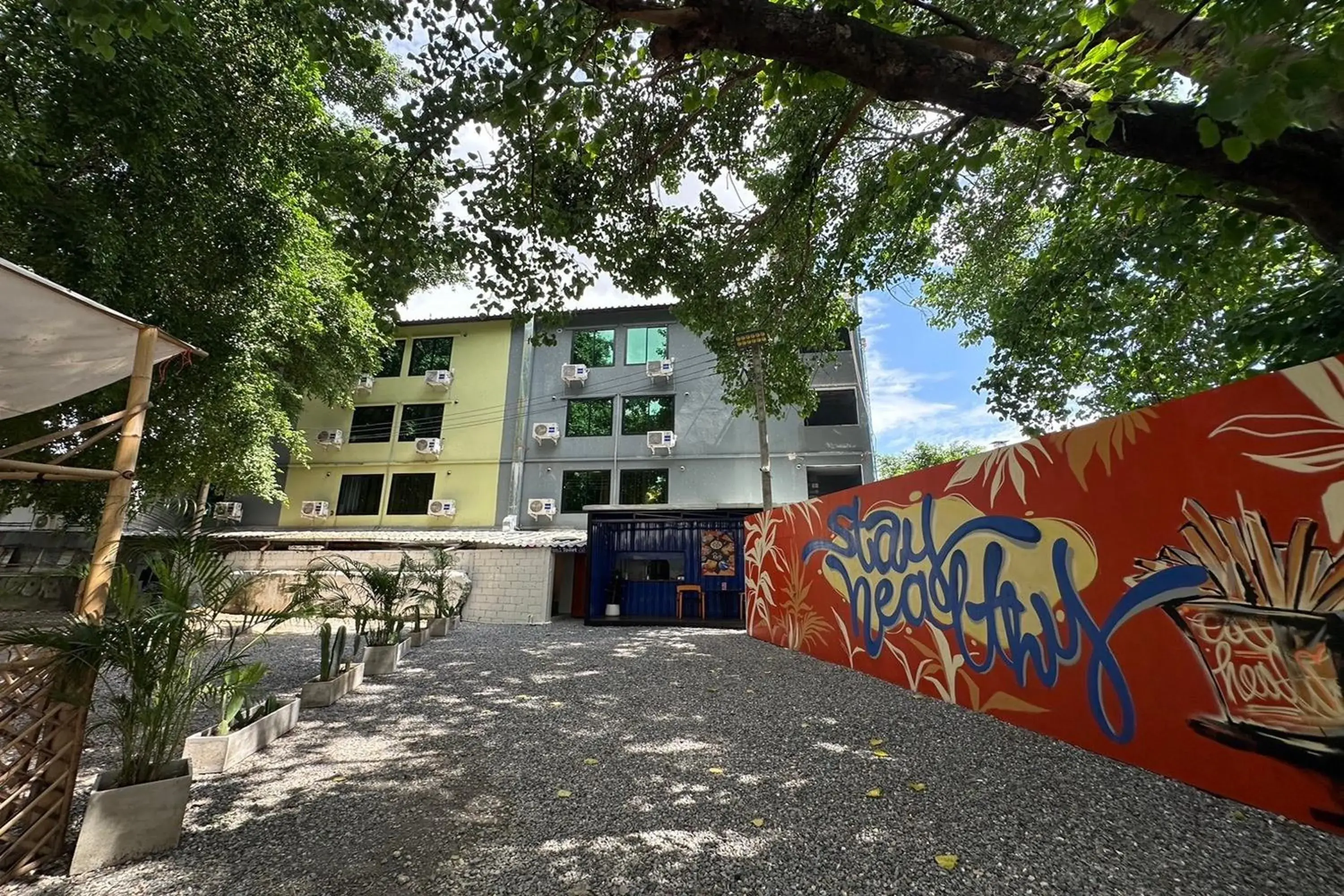 Property building in BW Studios thai art style Property building in BW Studios thai art style