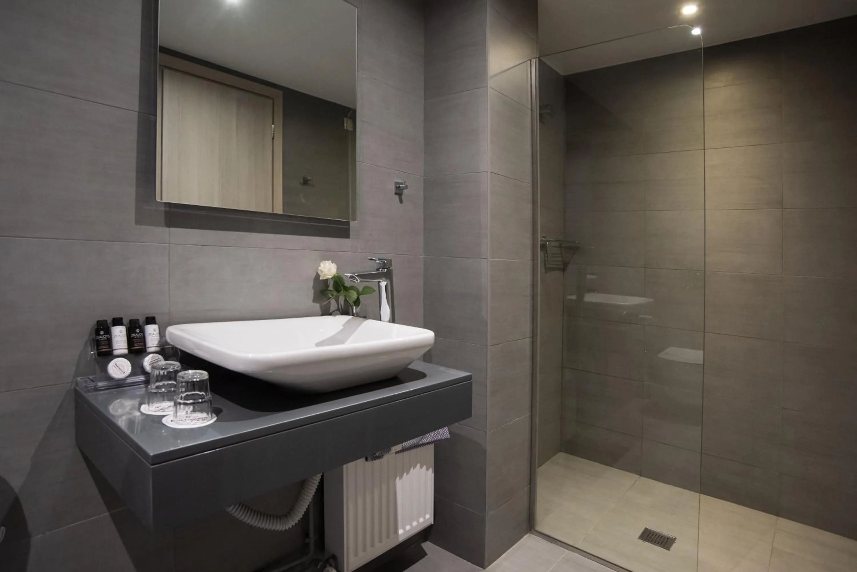 Shower in Parnassos Delphi Hotel