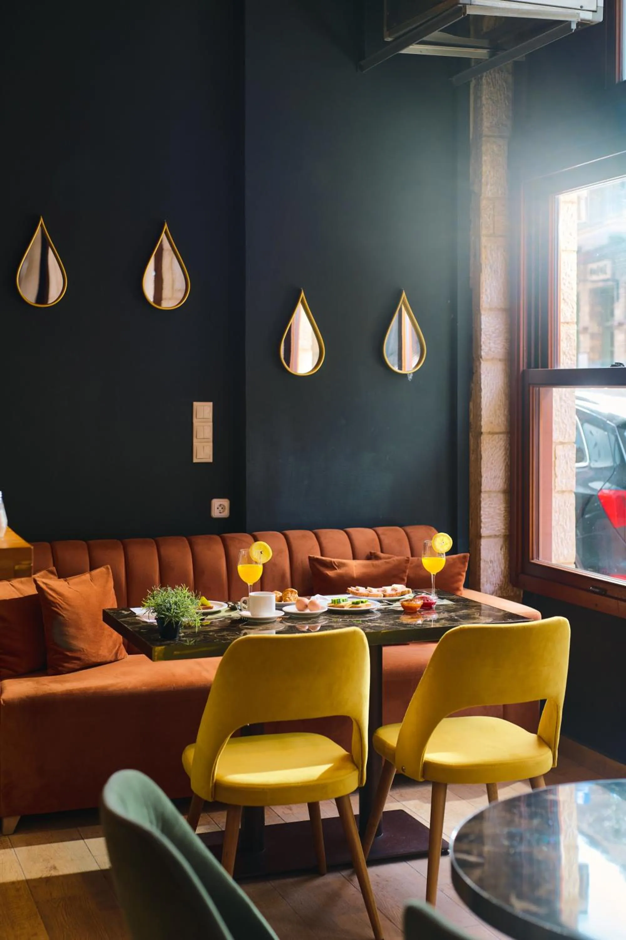 Dining area in Parnassos Delphi Hotel