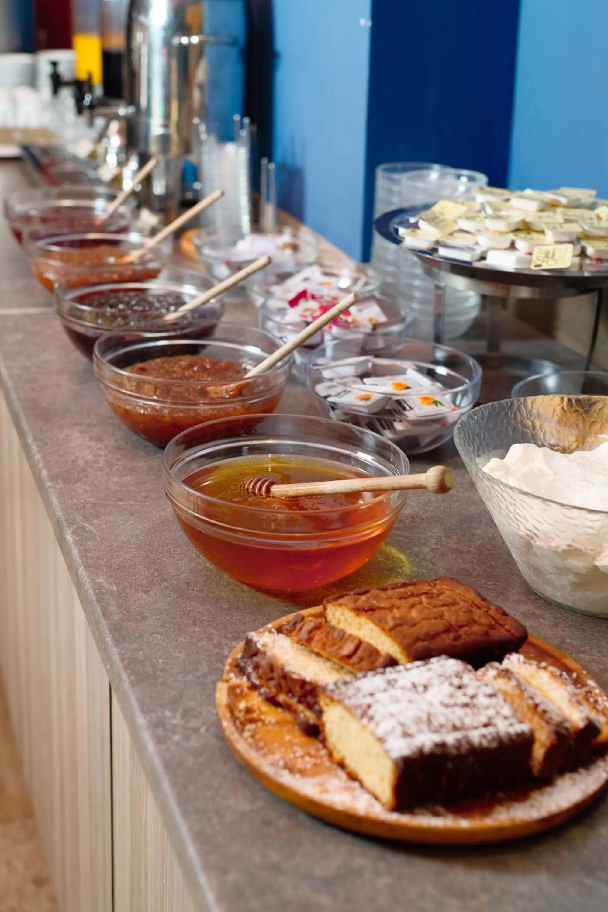 Buffet breakfast in Parnassos Delphi Hotel