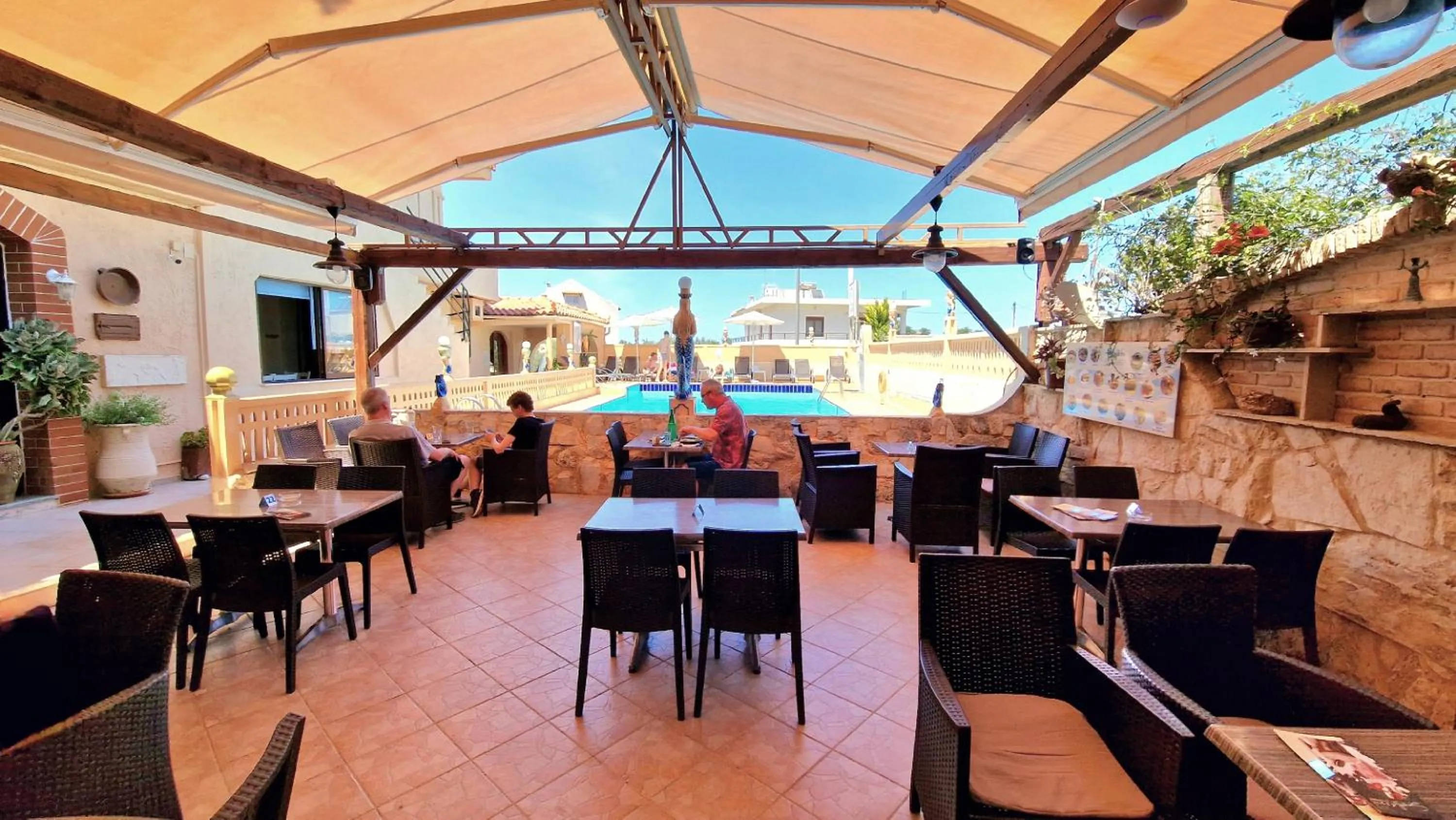 Swimming pool in Erato Hotel