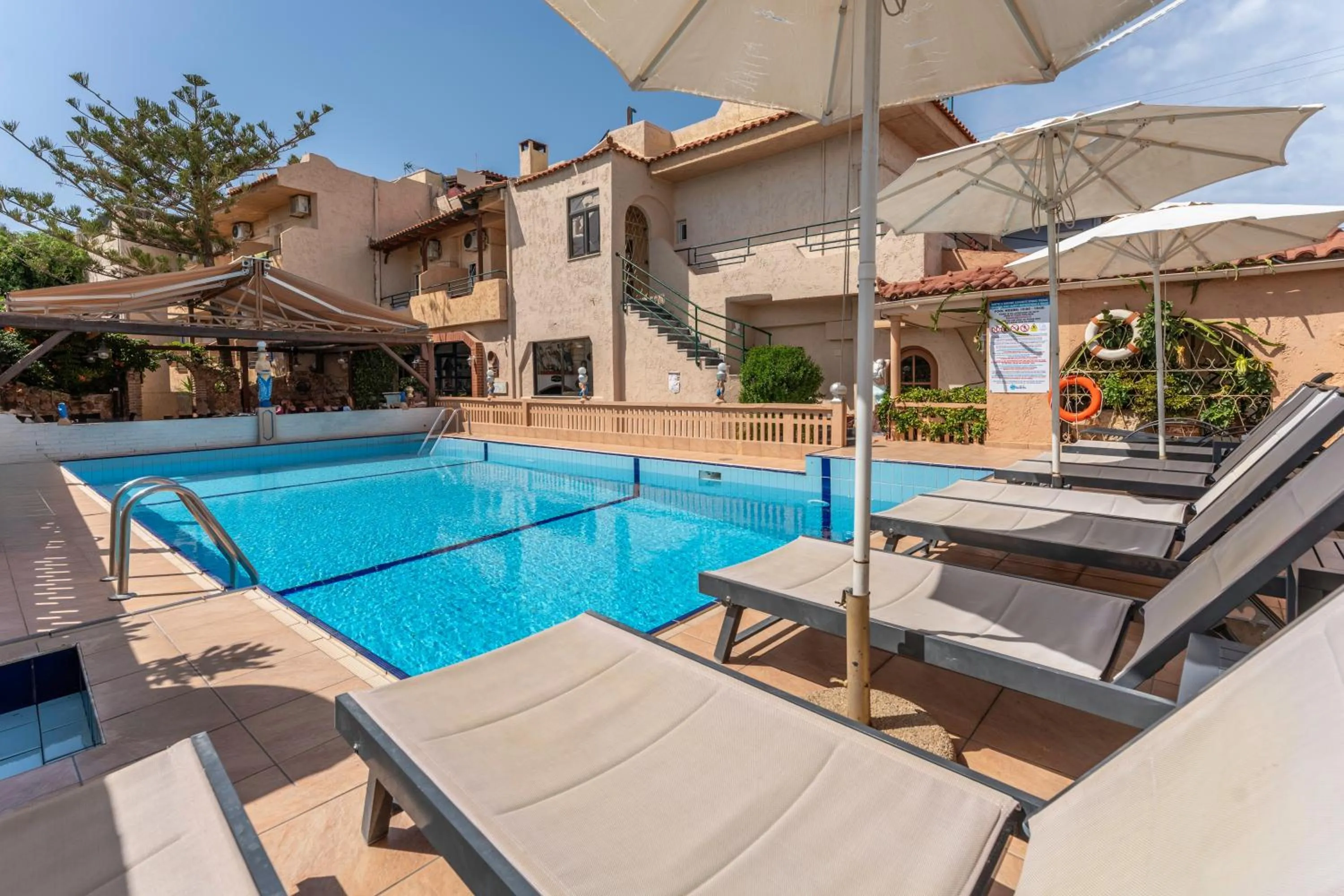 Swimming pool in Erato Hotel