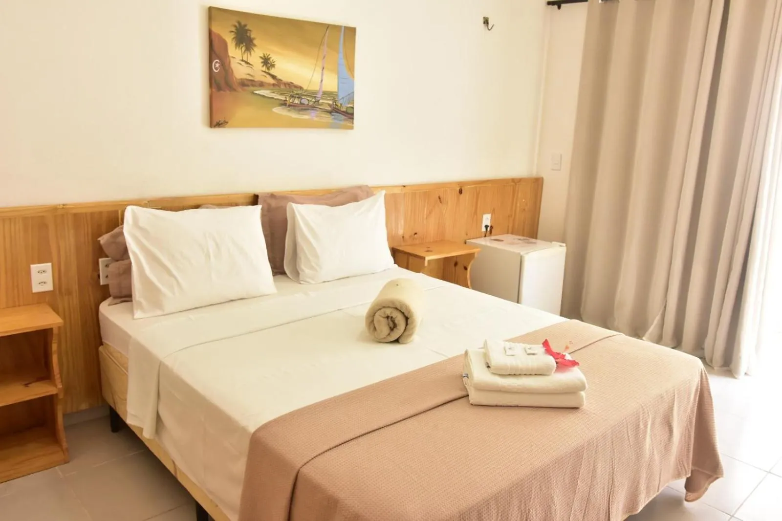 Bed in Milano Hotel Pousada Canoa Quebrada