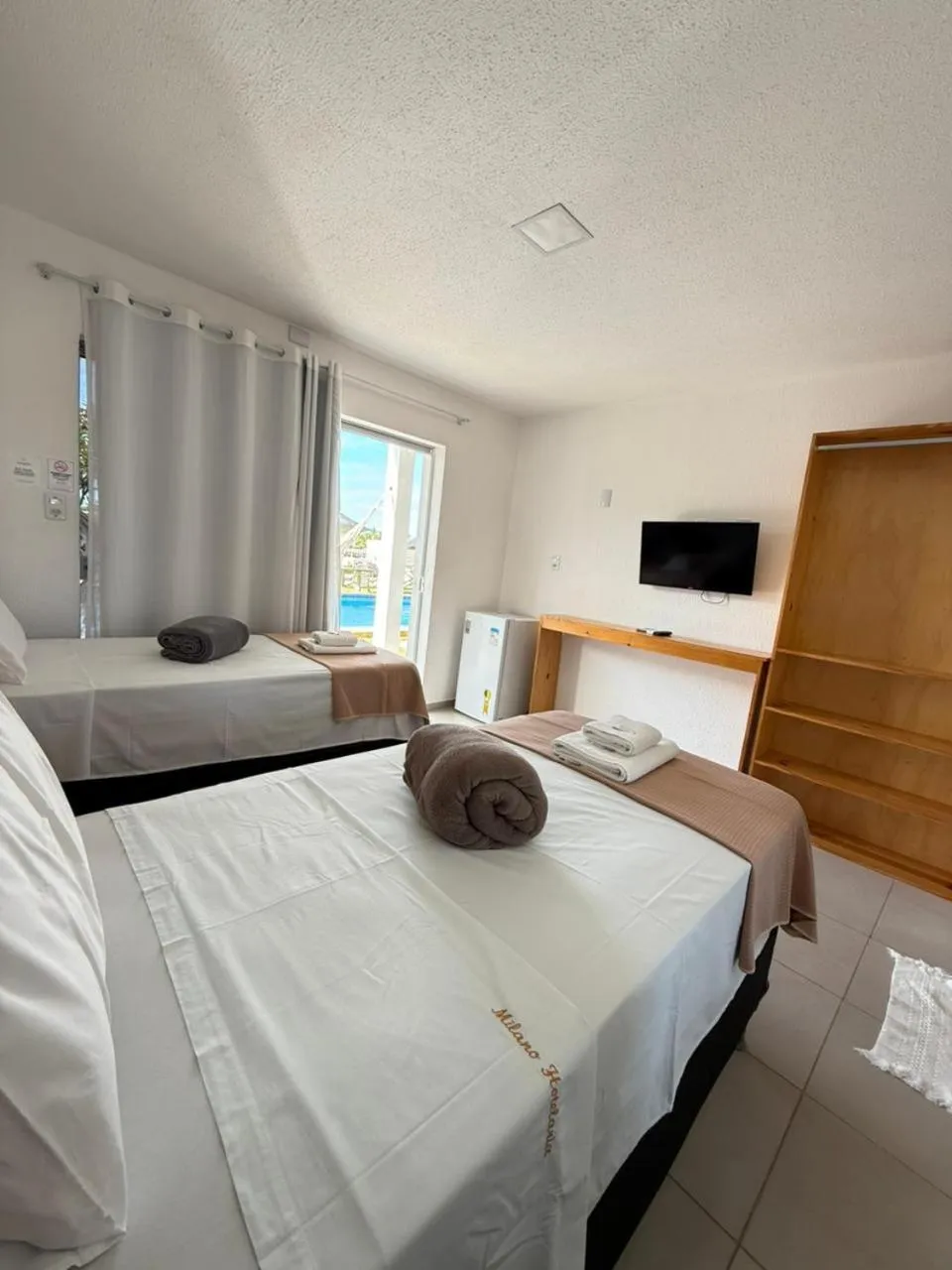 Bed in Milano Hotel Pousada Canoa Quebrada