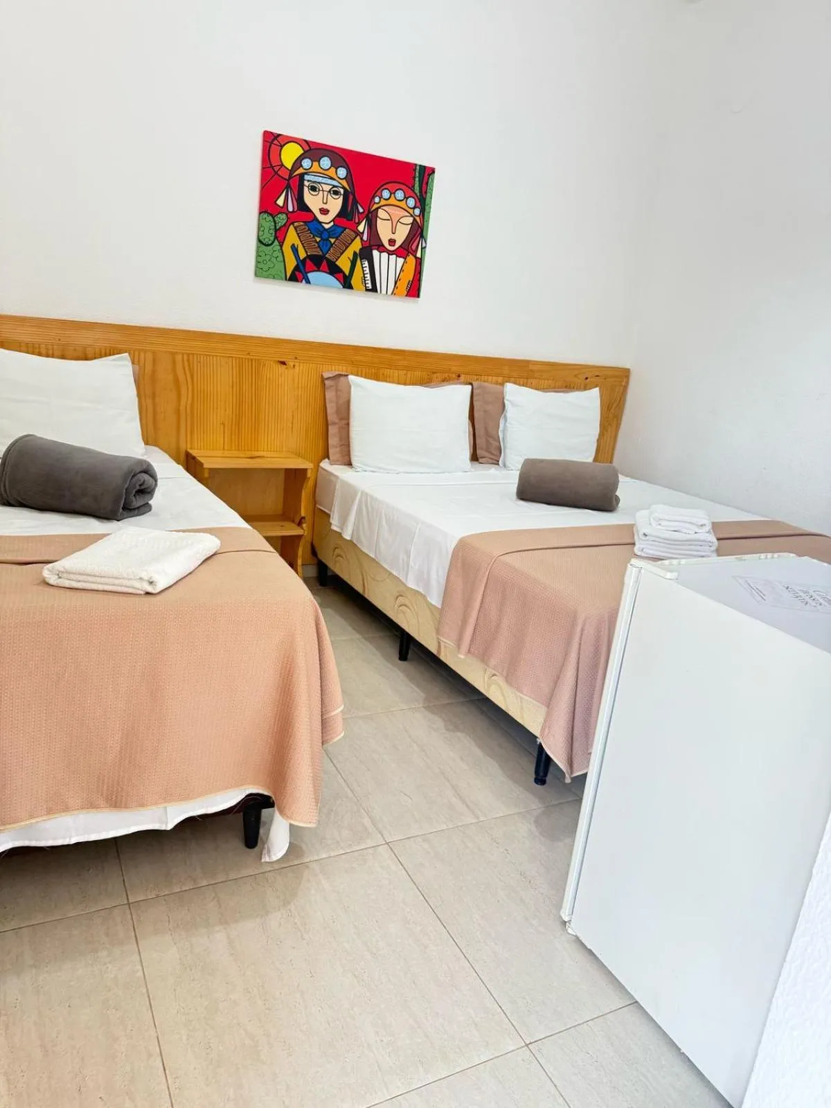 Bed in Milano Hotel Pousada Canoa Quebrada