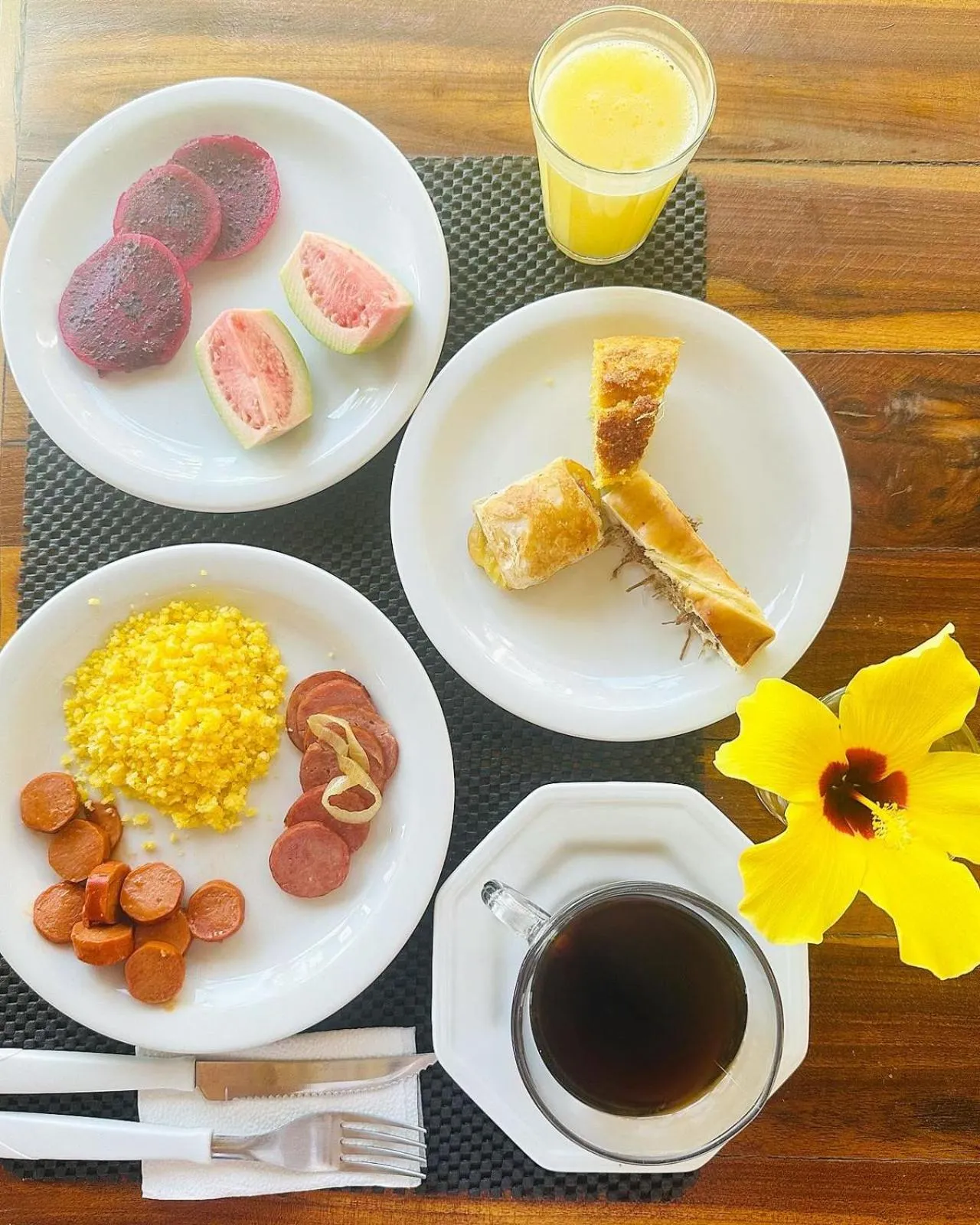 Breakfast in Milano Hotel Pousada Canoa Quebrada