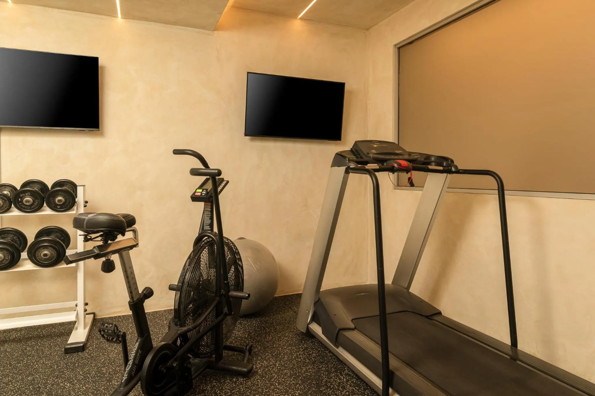 Fitness centre/facilities in Athenaeum Eridanus Luxury Hotel
